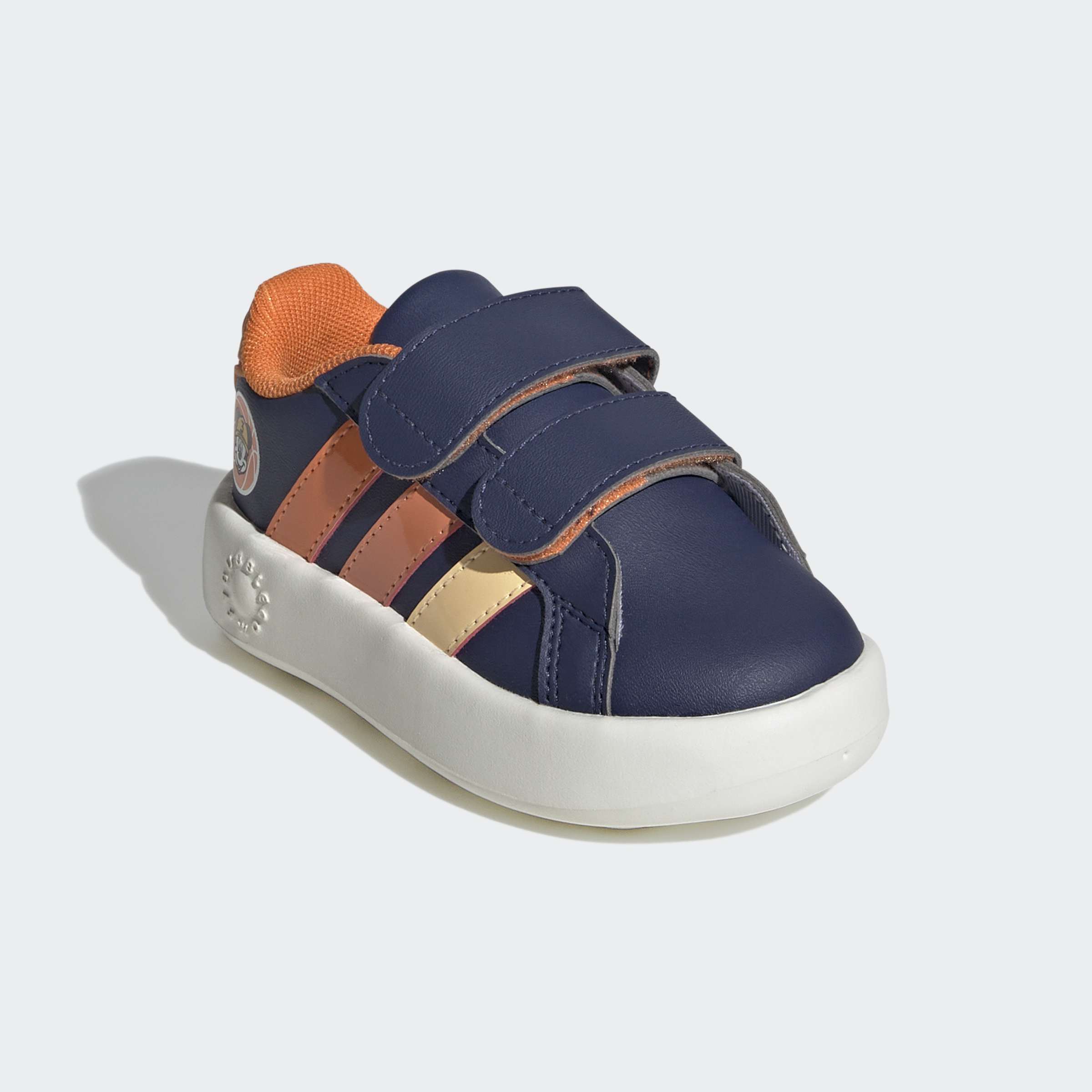 Toddler adidas Originals x Disney Mickey Mouse Grand Court Shoes Dark Blue