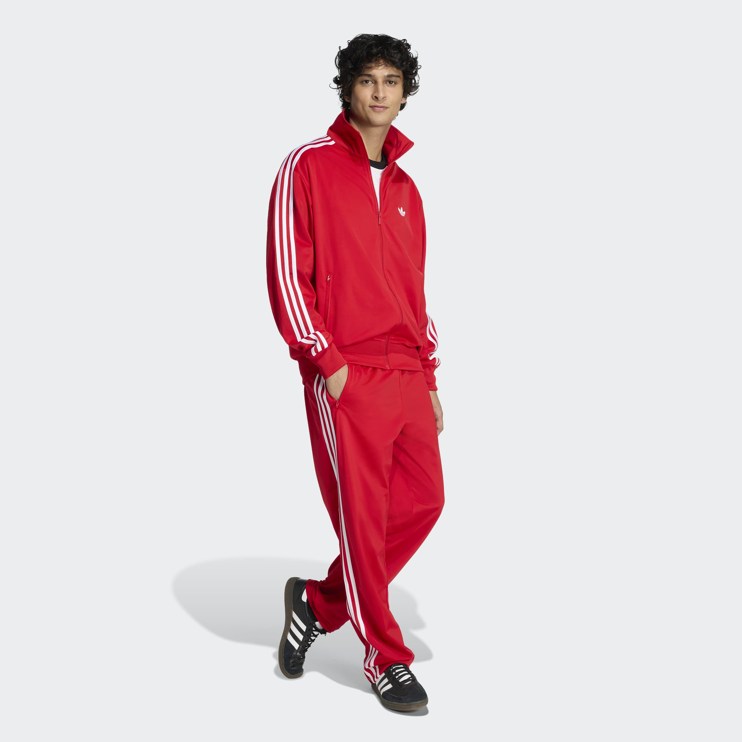 Men's adidas Originals Firebird Track Jacket Better Scarlet