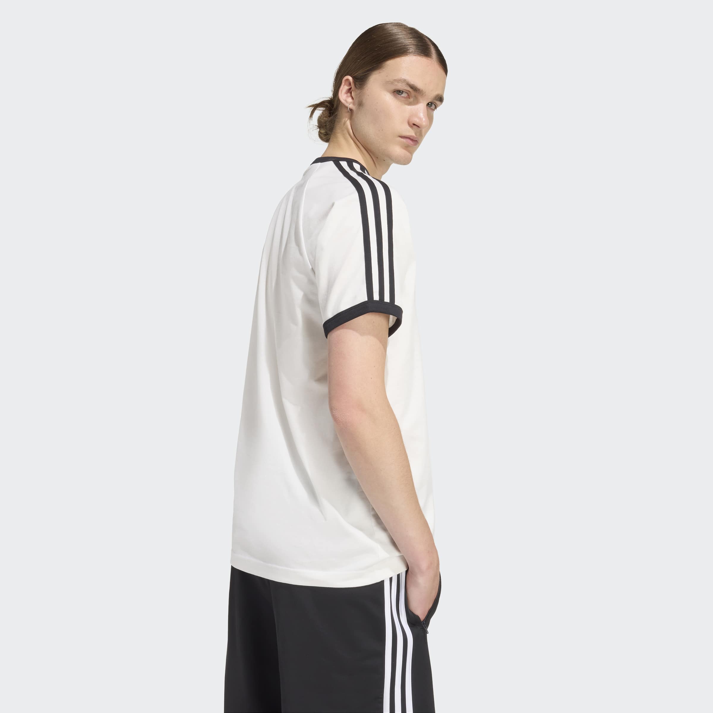 Men's adidas Originals 3-Stripes T-Shirt White