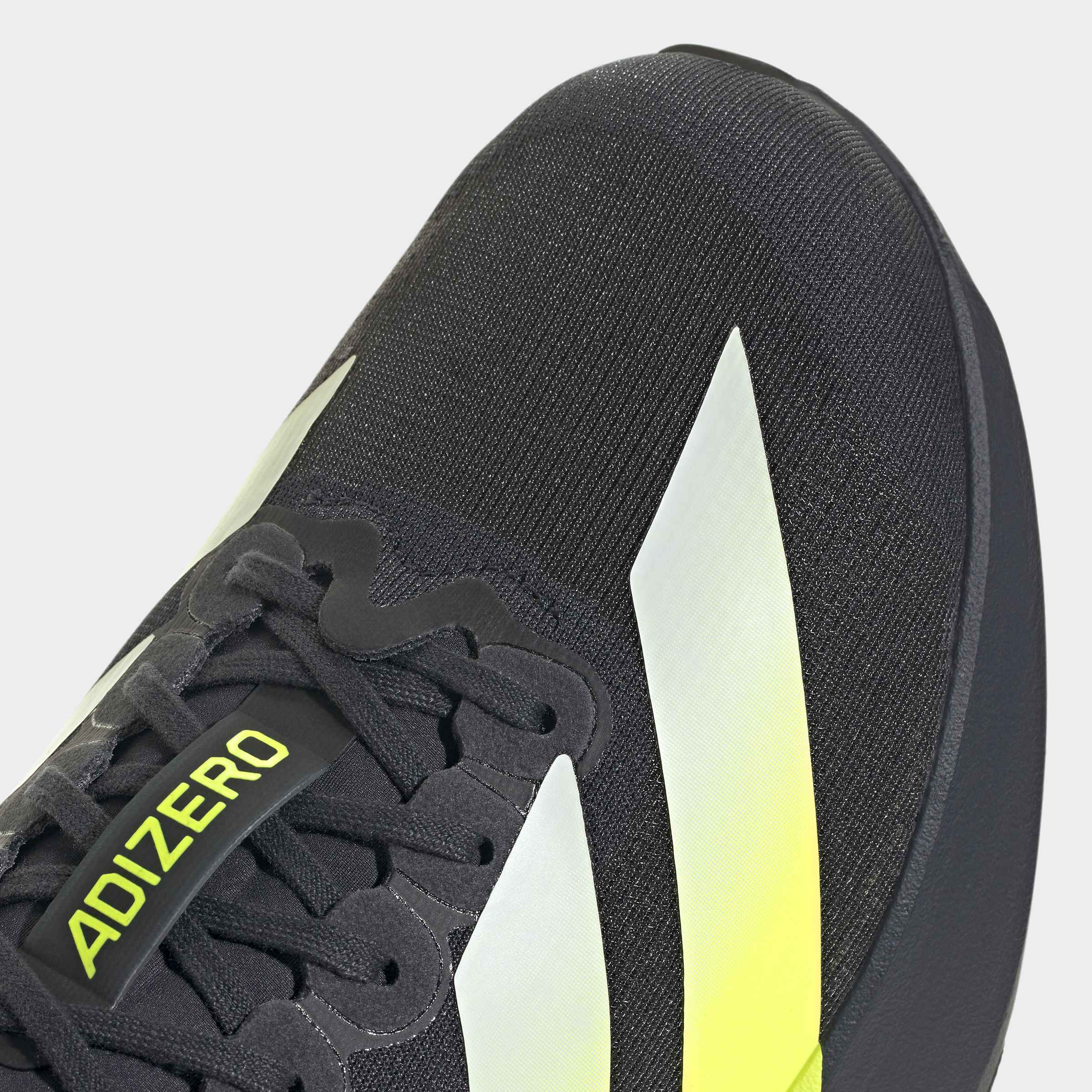 Men's adidas Running Adizero EVO SL Shoes Night Grey/Solar Yellow