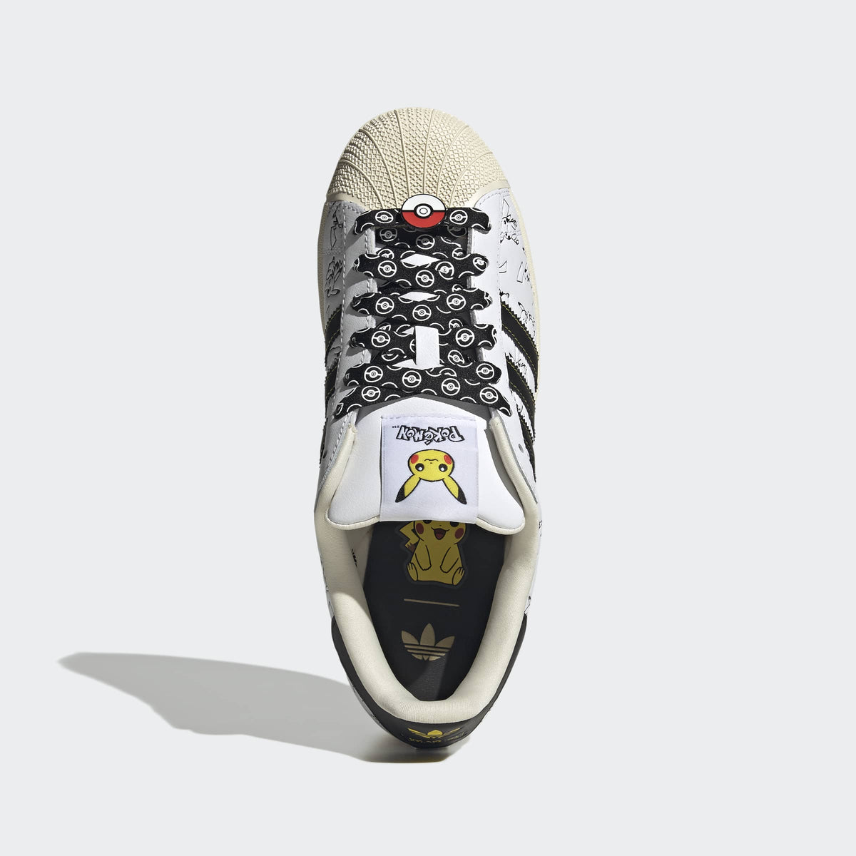 Men's adidas Originals Superstar II Shoes Pokémon Pikachu