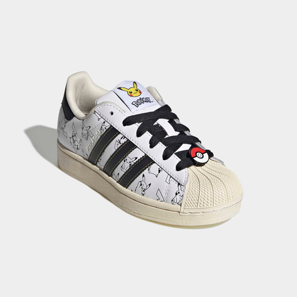 Big Kids adidas Originals Superstar II Shoes Pokémon Pikachu