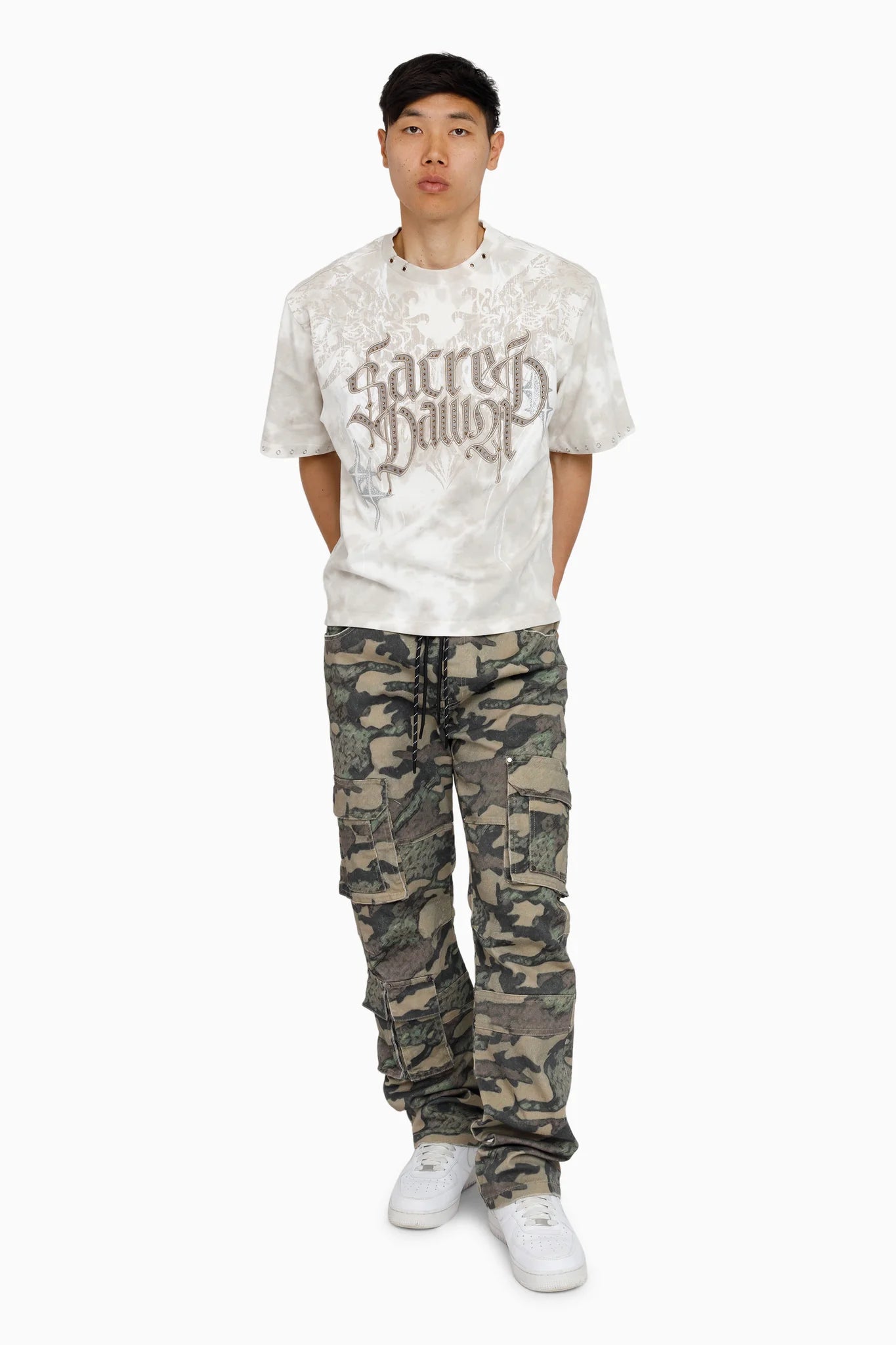 Men's Smoke Rise Scared Dawn Short Sleeve T-Shirt Bone