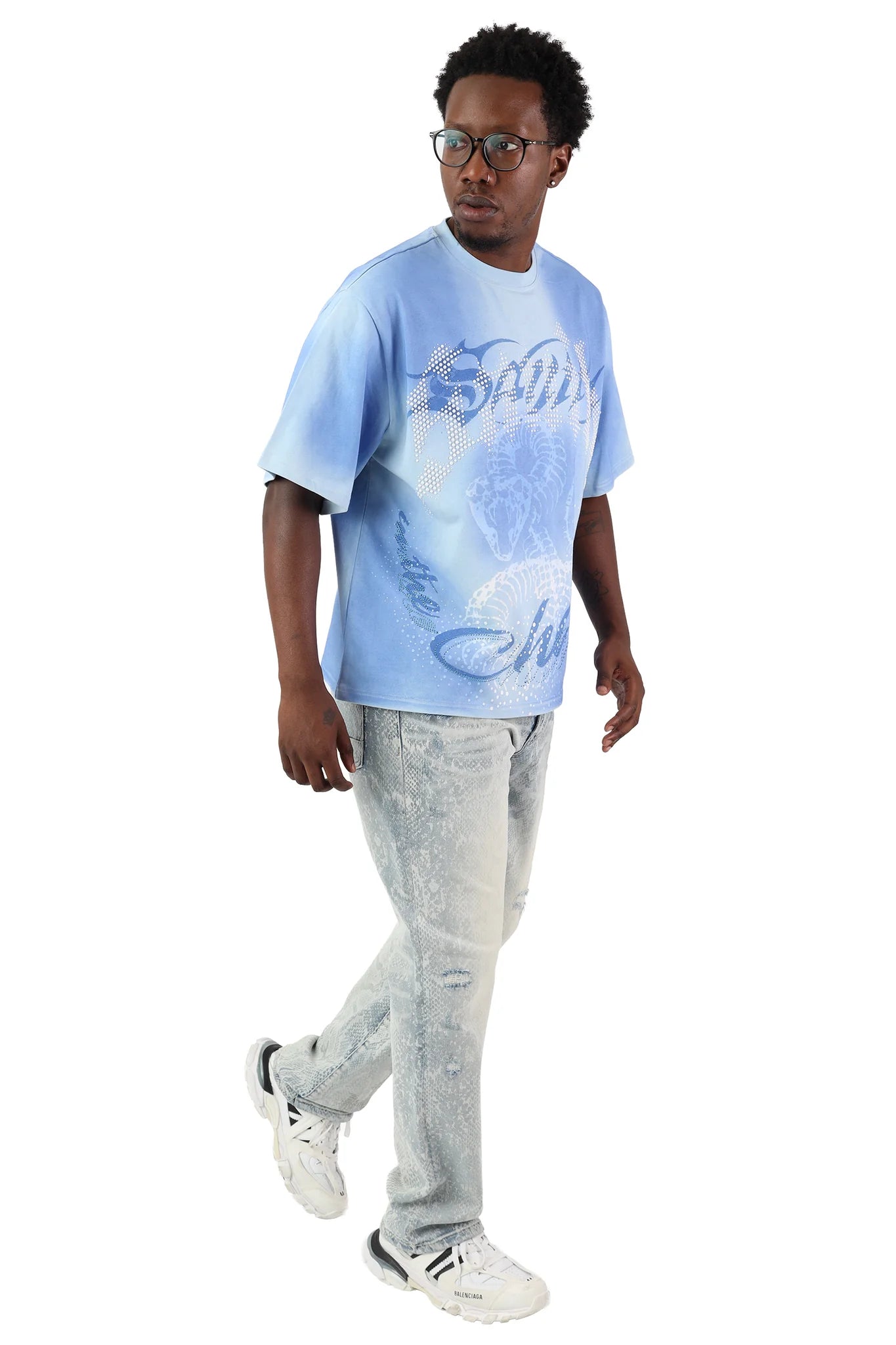 Men's Smoke Rise Sanity Short Sleeve T-Shirt Blue Bell