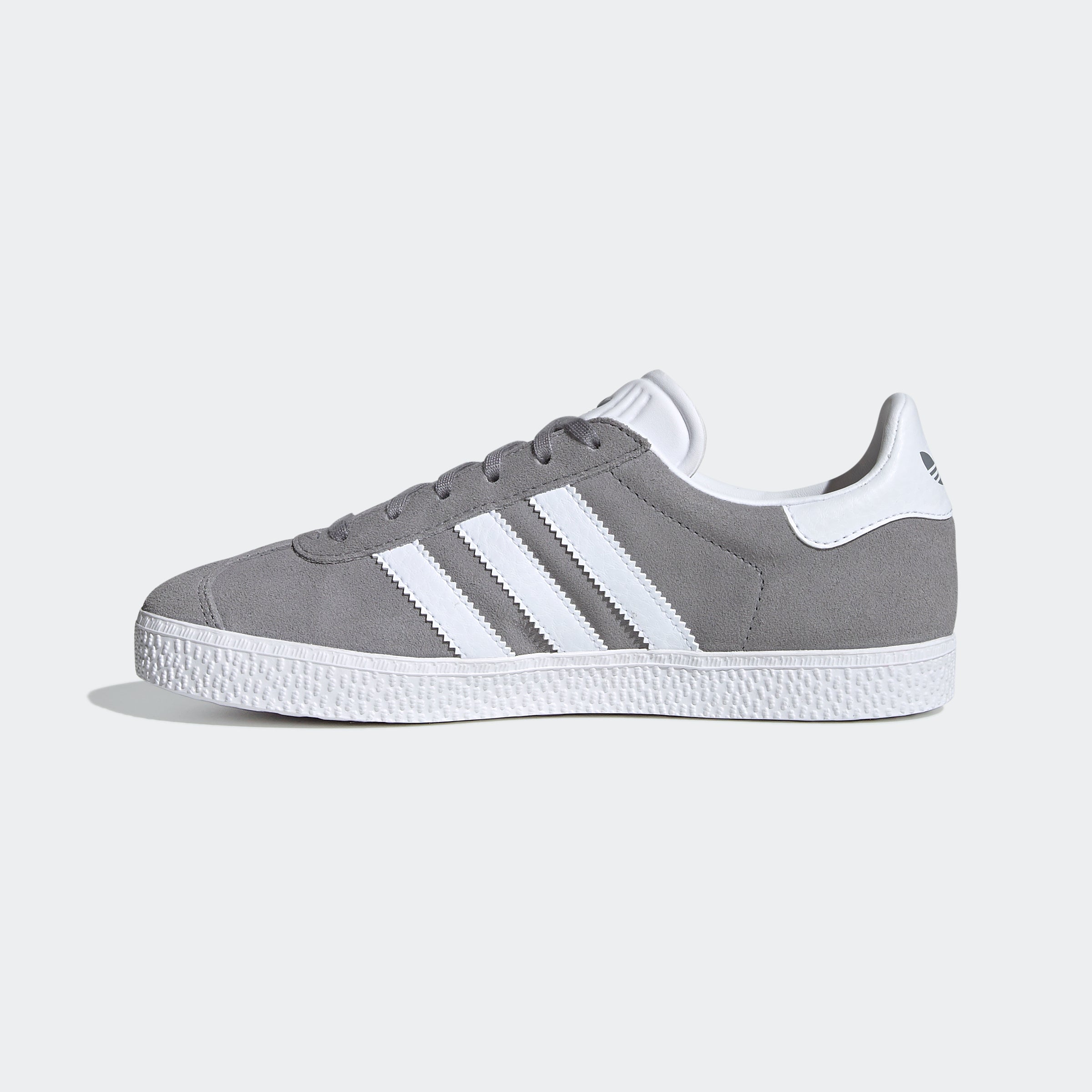 Kids adidas Originals Gazelle Shoes Grey Three