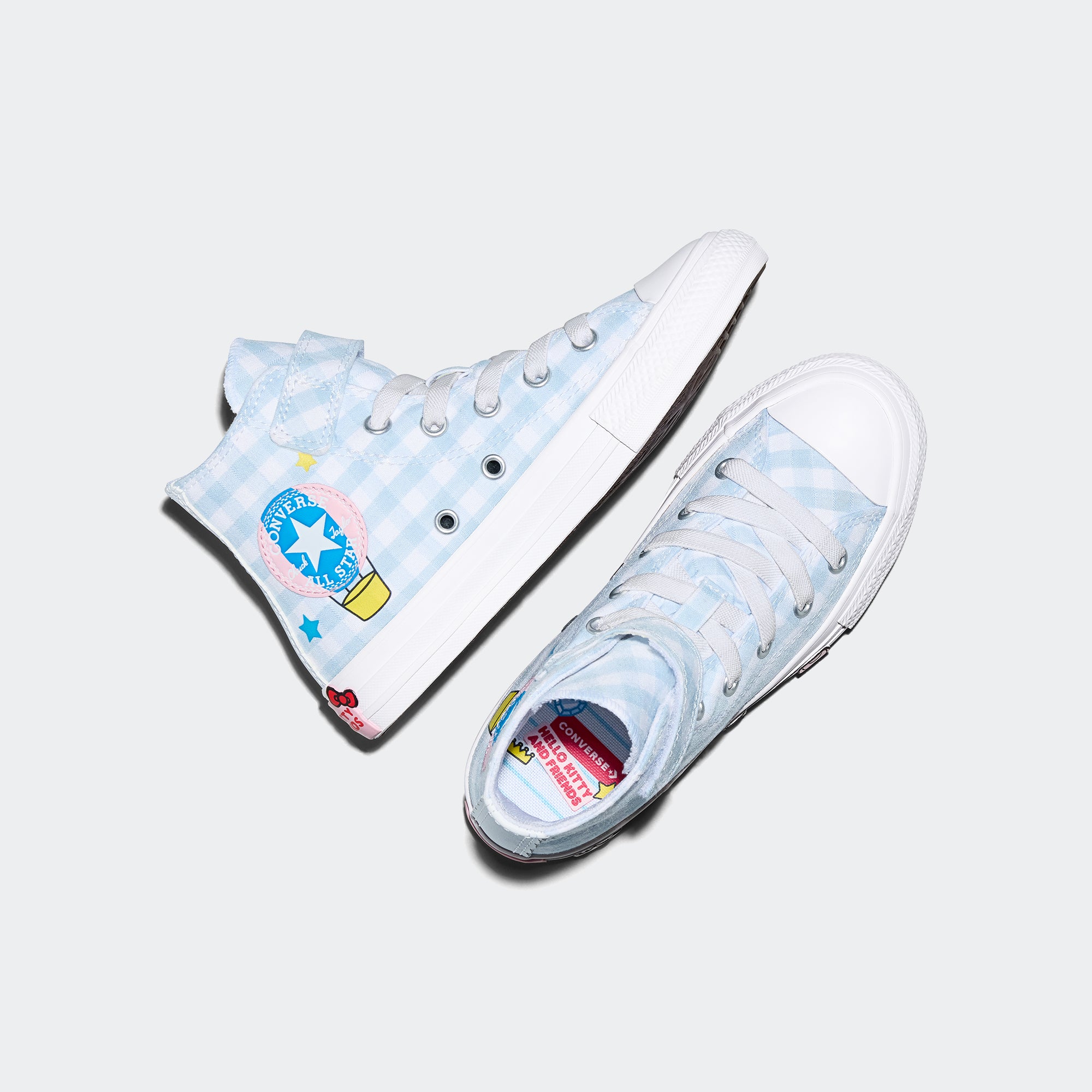 Little Kid Converse Chuck Taylor All Star x Hello Kitty Hi Shoes Baby Blue