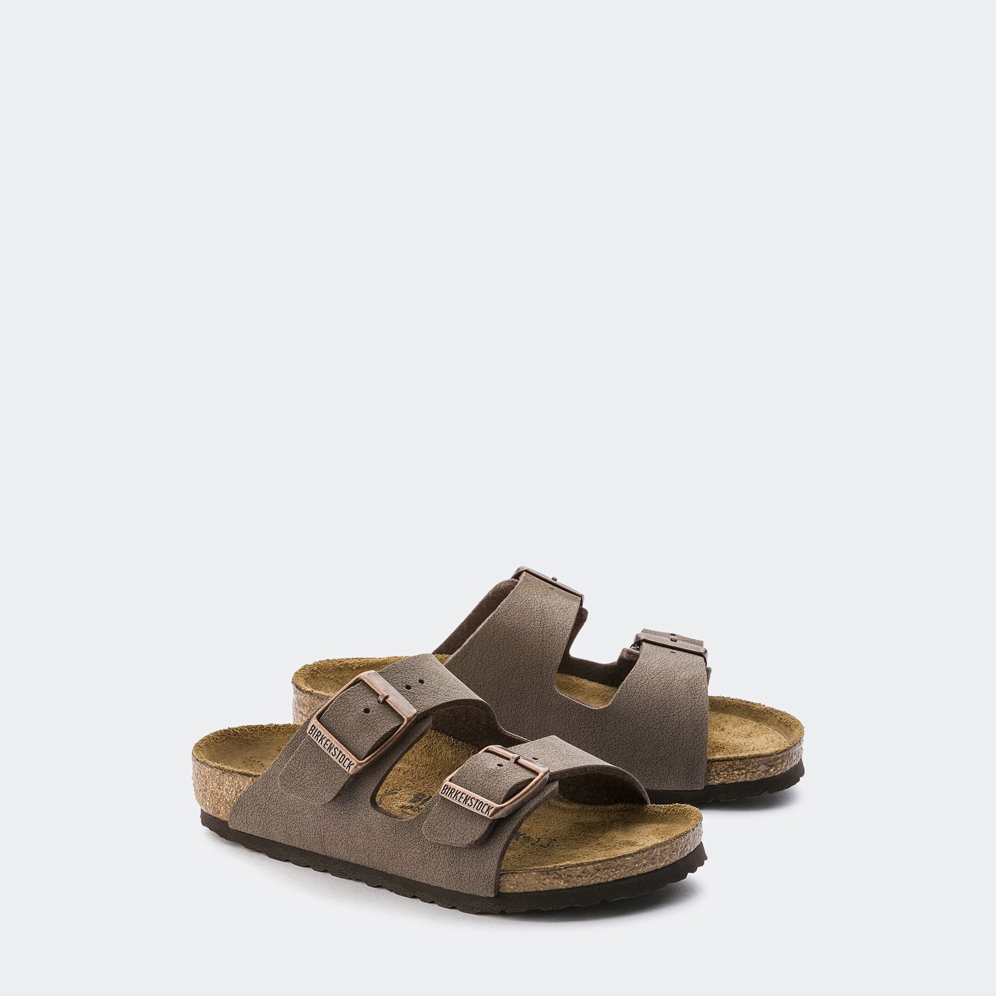 Little Kids BIRKENSTOCK Arizona Kids Birkibuc Mocha