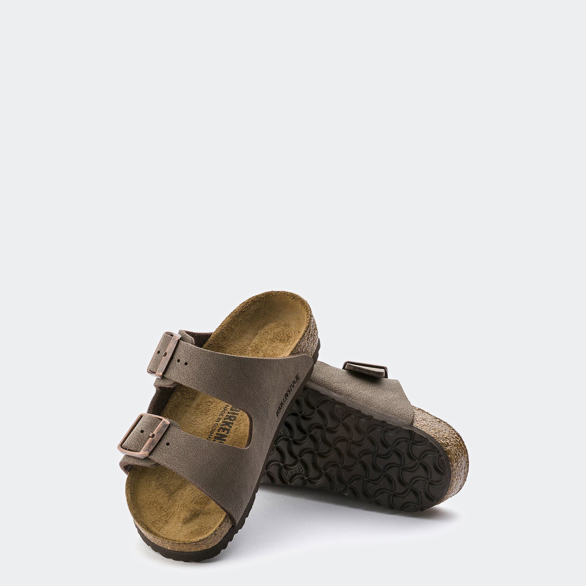 Little Kids BIRKENSTOCK Arizona Kids Birkibuc Mocha