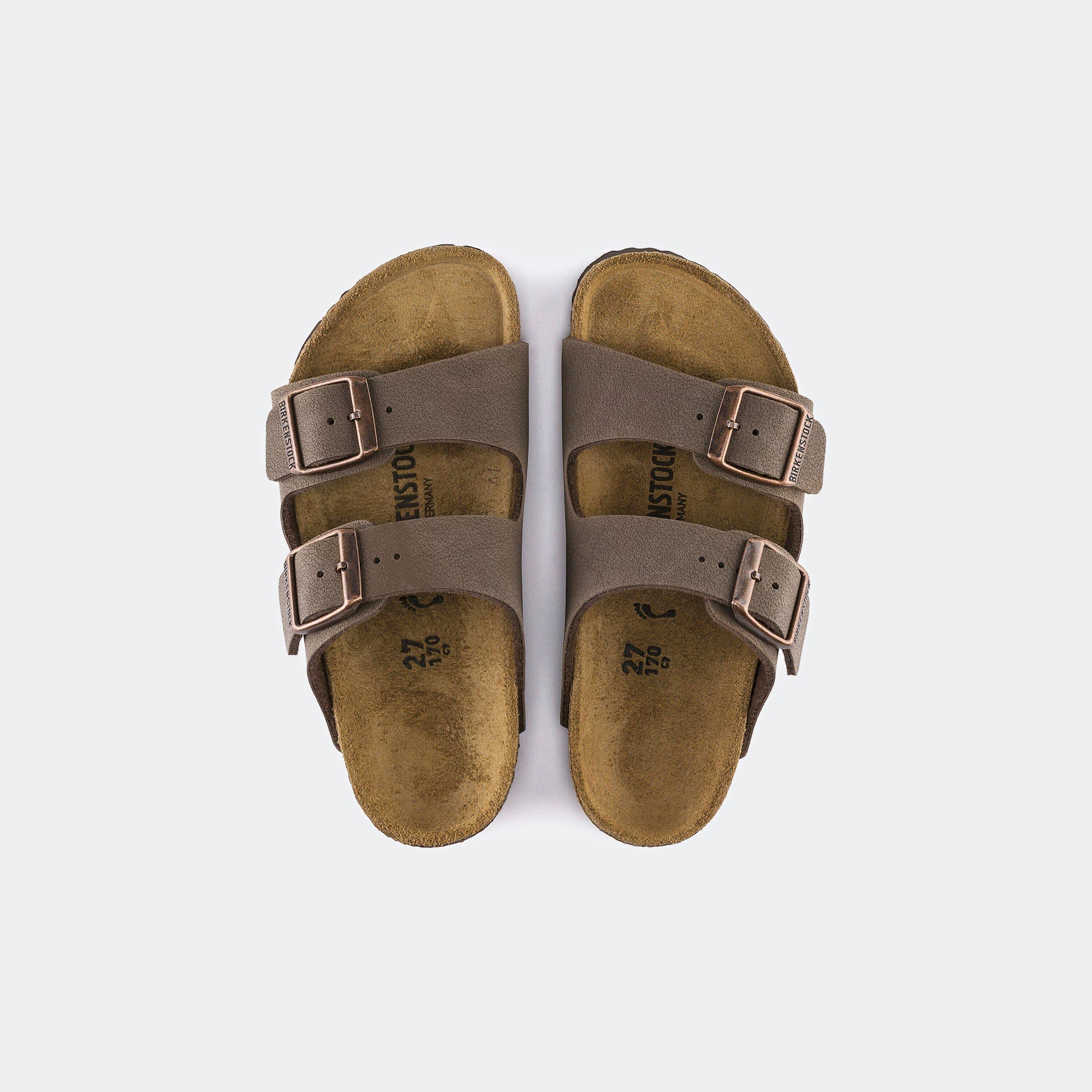 Little Kids BIRKENSTOCK Arizona Kids Birkibuc Mocha