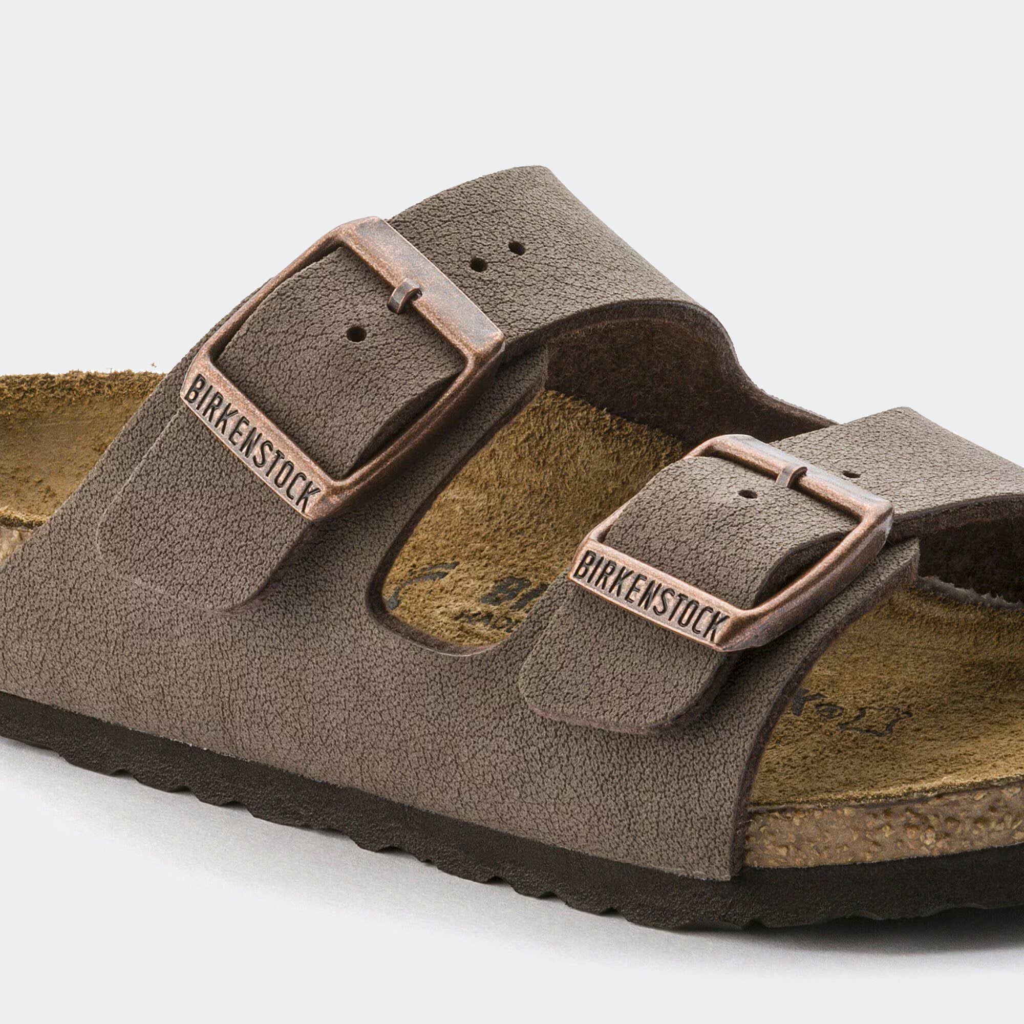 Little Kids BIRKENSTOCK Arizona Kids Birkibuc Mocha