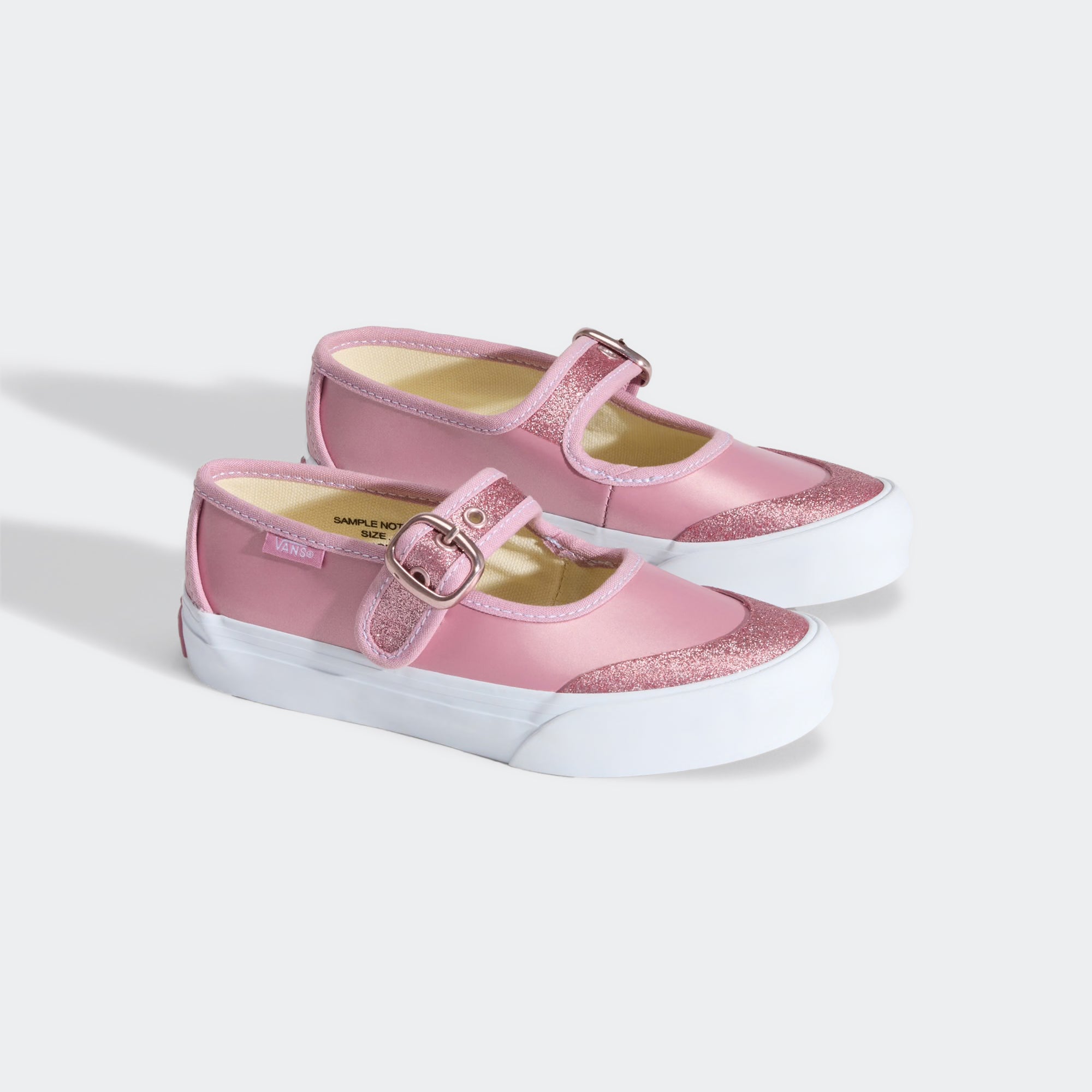 Little Kids Vans Mary Jane Shoe Dazzled Dawn Pink