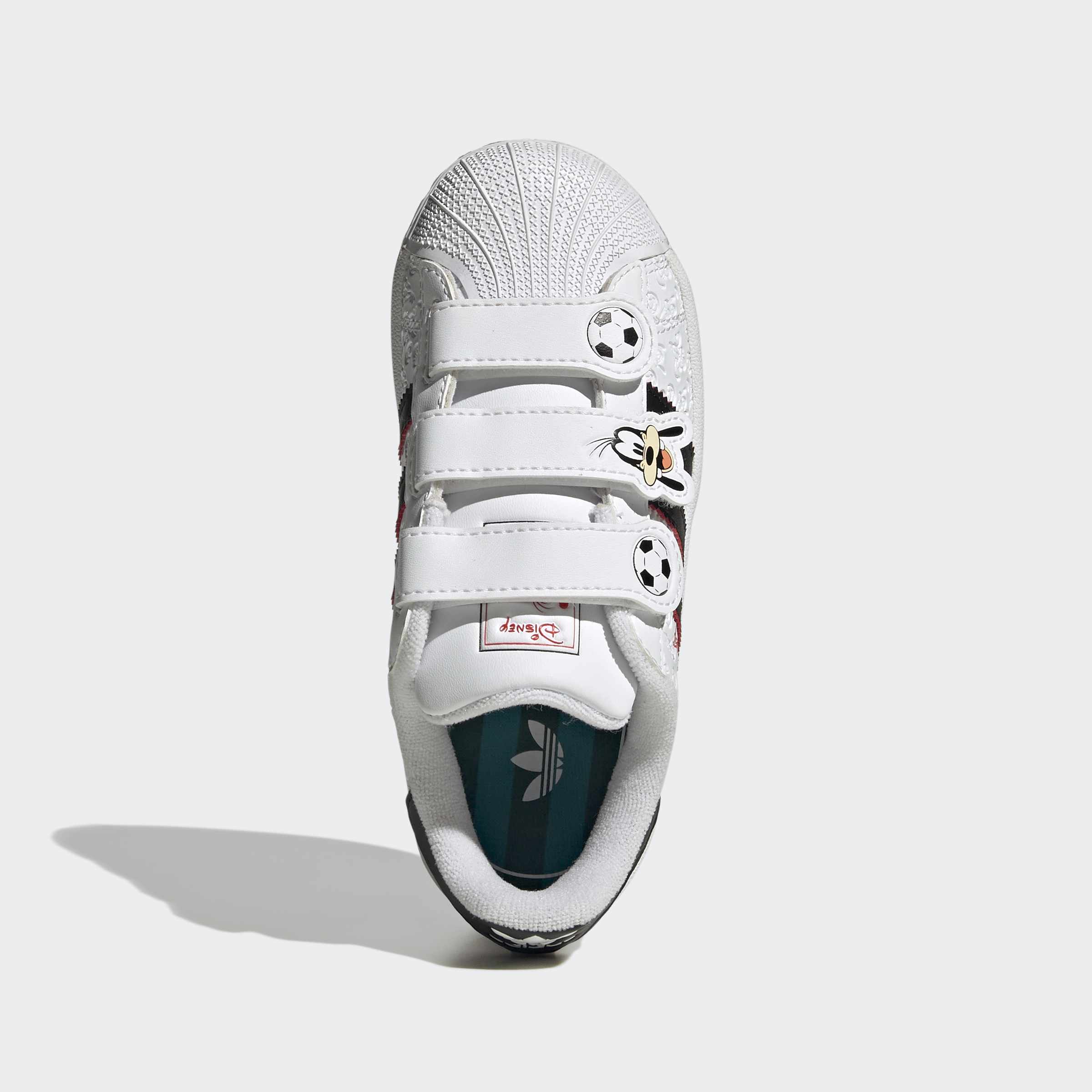Little Kids adidas Originals Disney Superstar II Comfort Closure Shoes Goofy