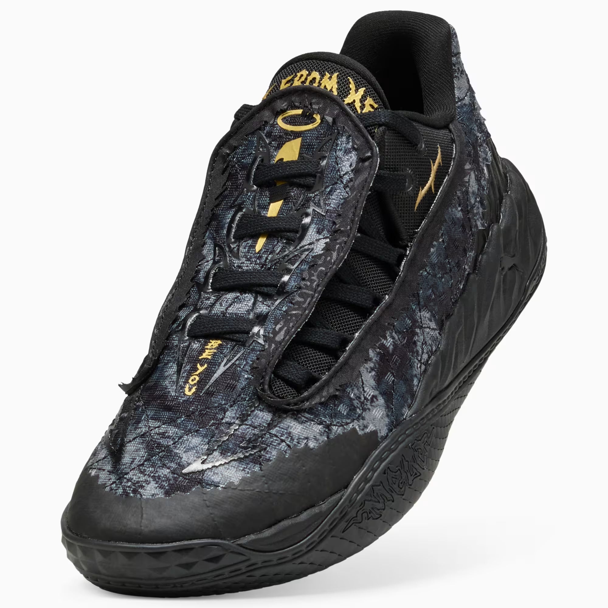 Men's PUMA MB.05 Lo Team Shoes Moody Gray