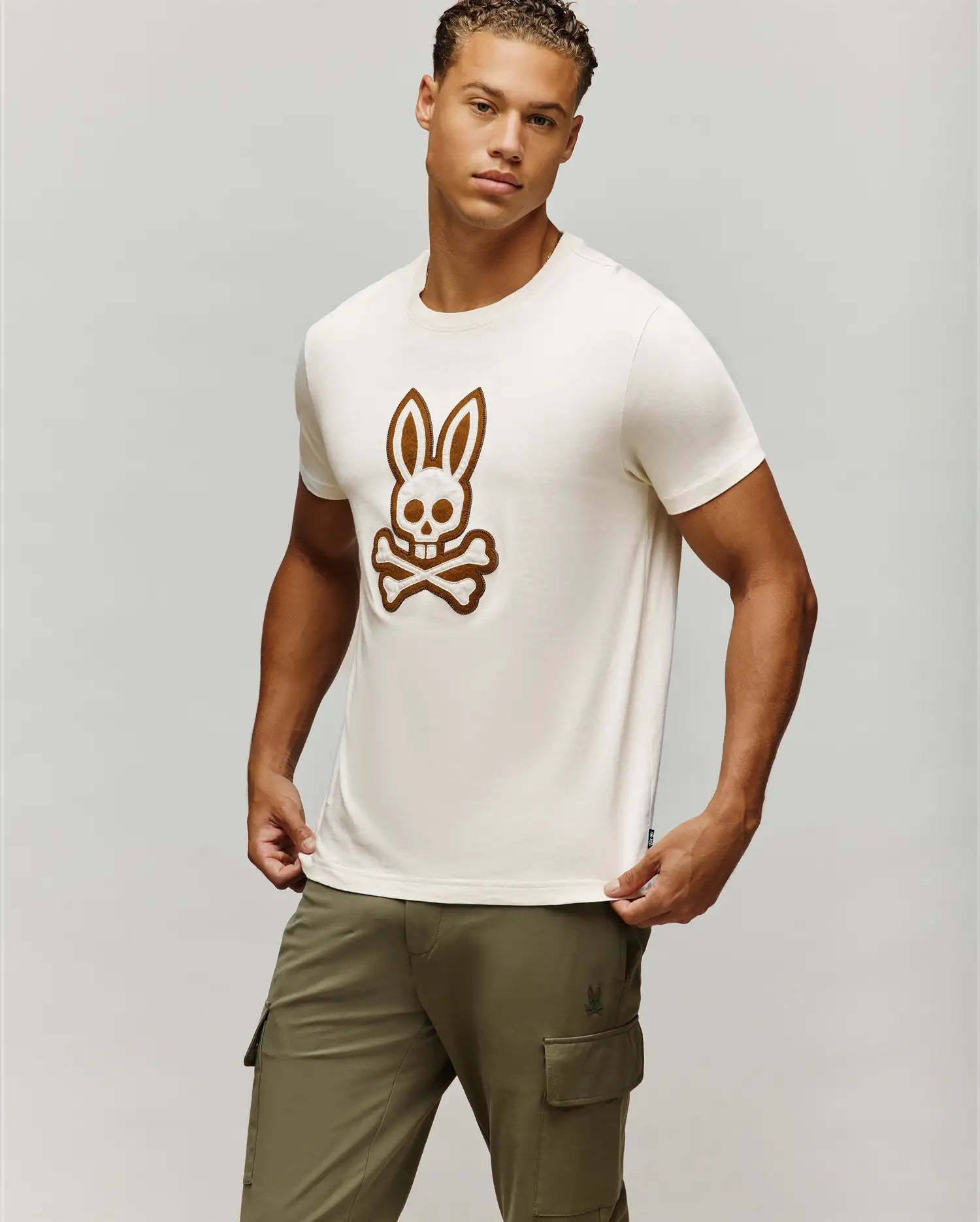 Men's Psycho Bunny Gage Graphic Tee Pristine
