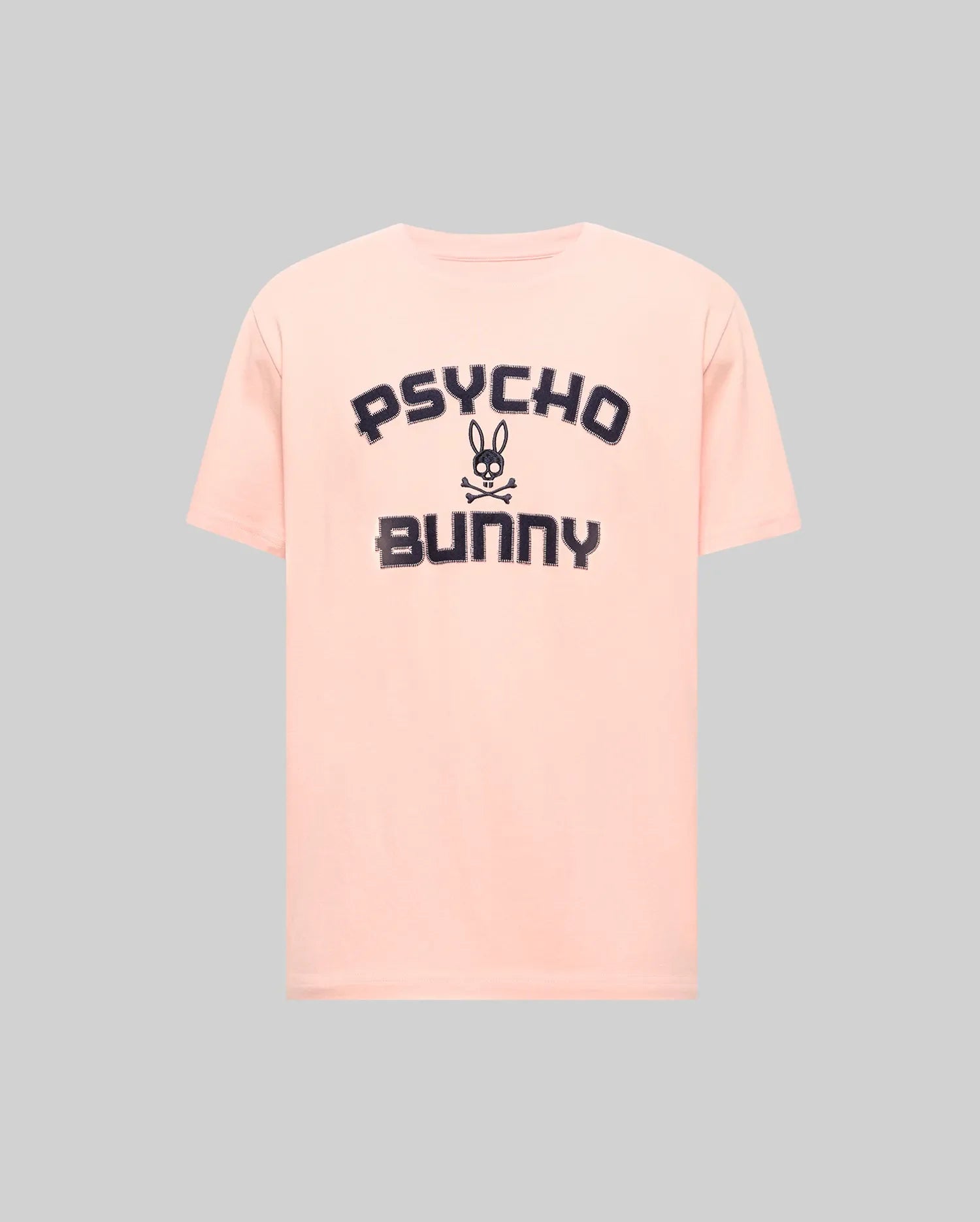 Men's Psycho Bunny Gage Wordmark Tee Peach Melba