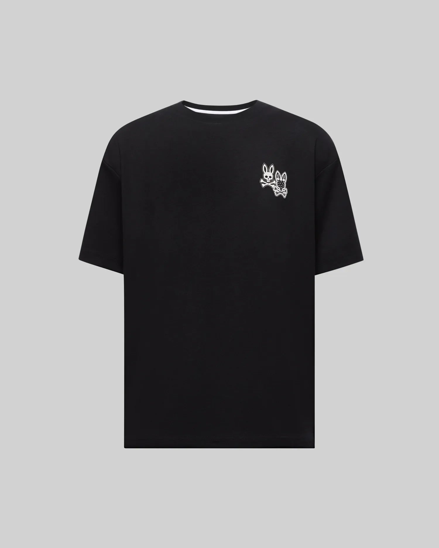Men's Psycho Bunny Luke Back Graphic Tee Black
