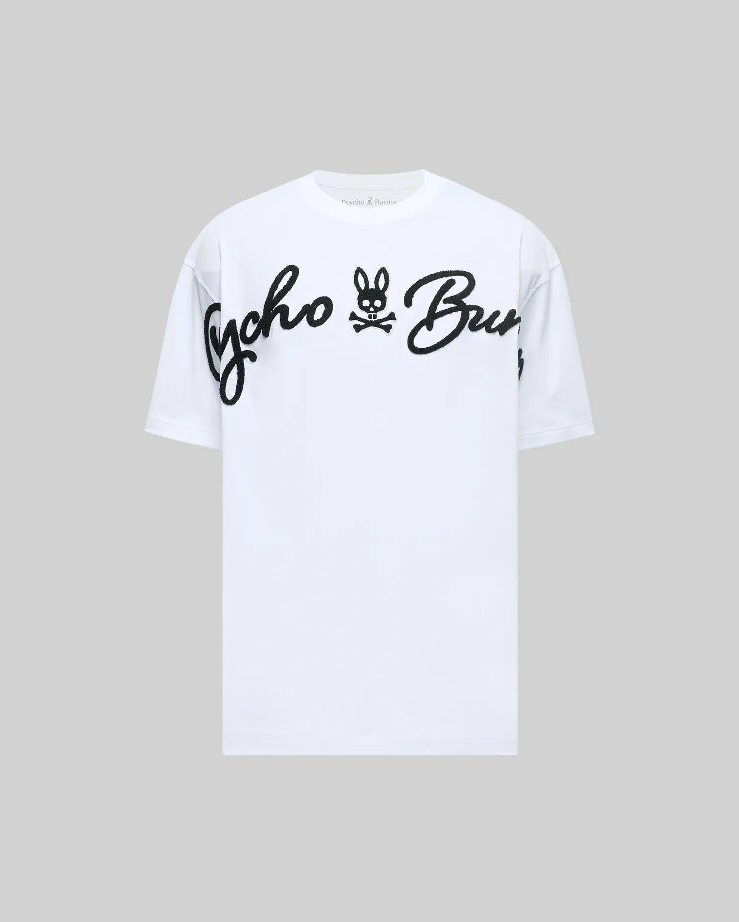 Men's Psycho Bunny Tate Oversized Graphic Tee White | Chicago City