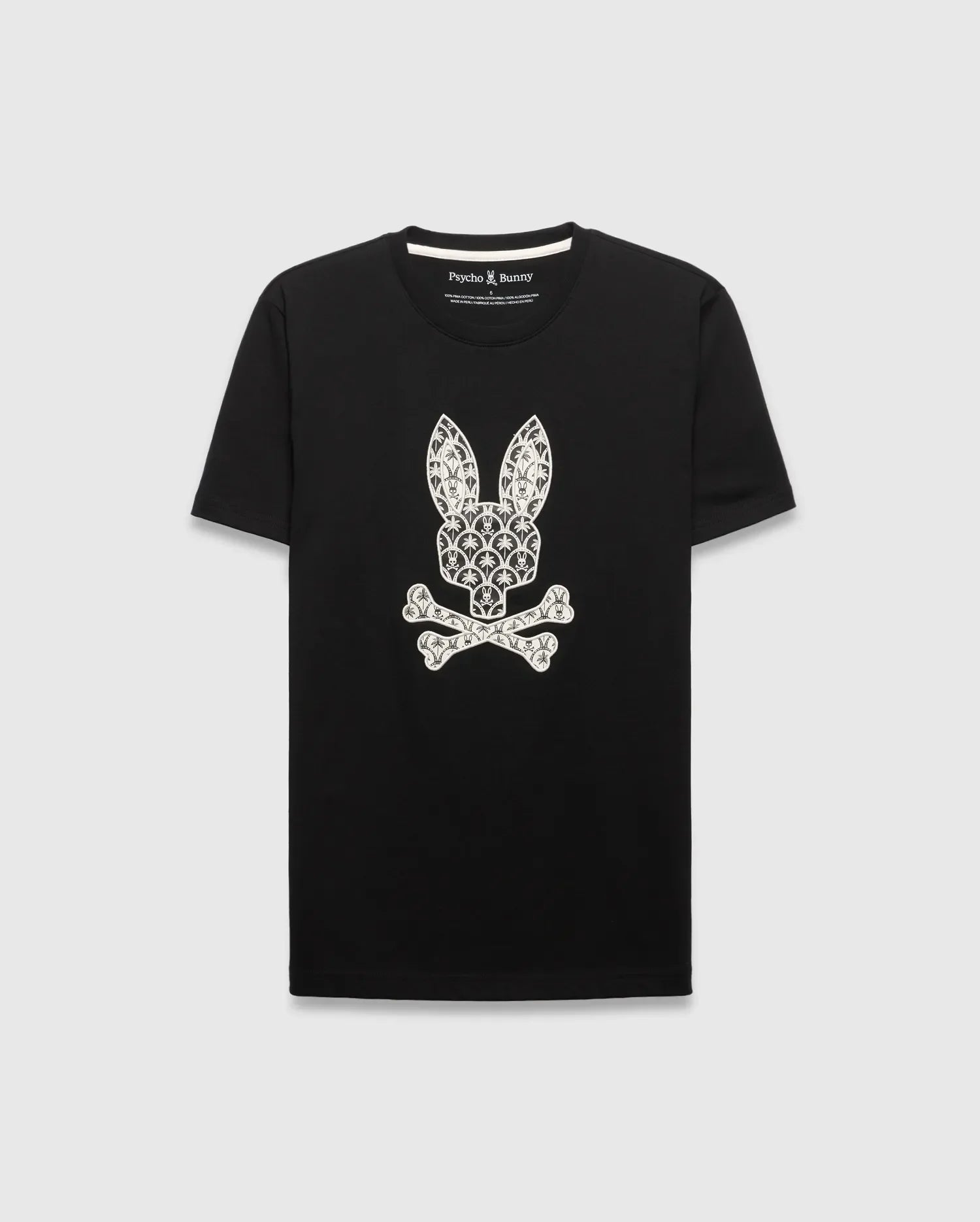 Men's Psycho Bunny Brad Graphic Tee Black