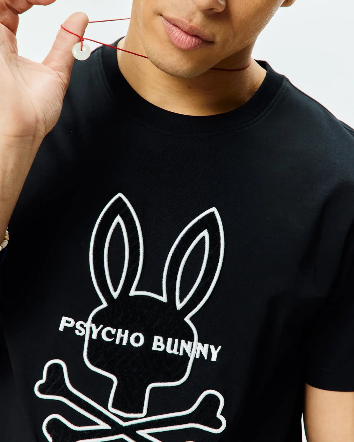 Men's Psycho Bunny Craig Graphic Tee Black