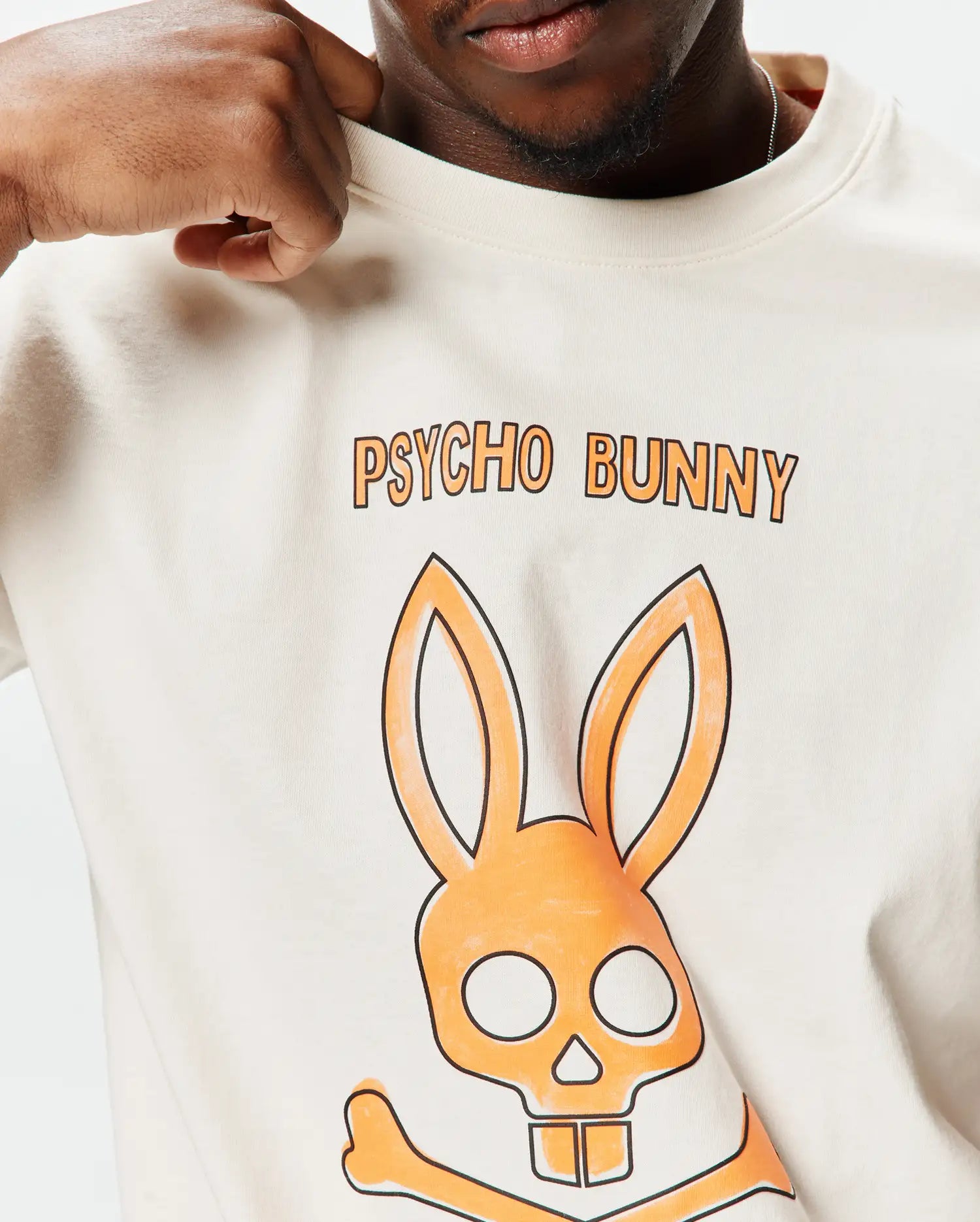Men's Psycho Bunny Adler Graphic Tee Pristine