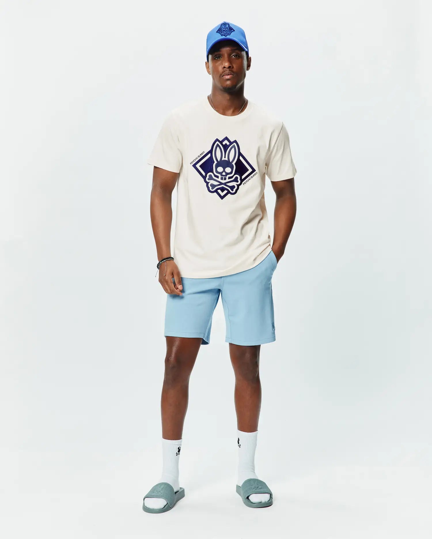 Men's Psycho Bunny Tobias Graphic Tee Pristine