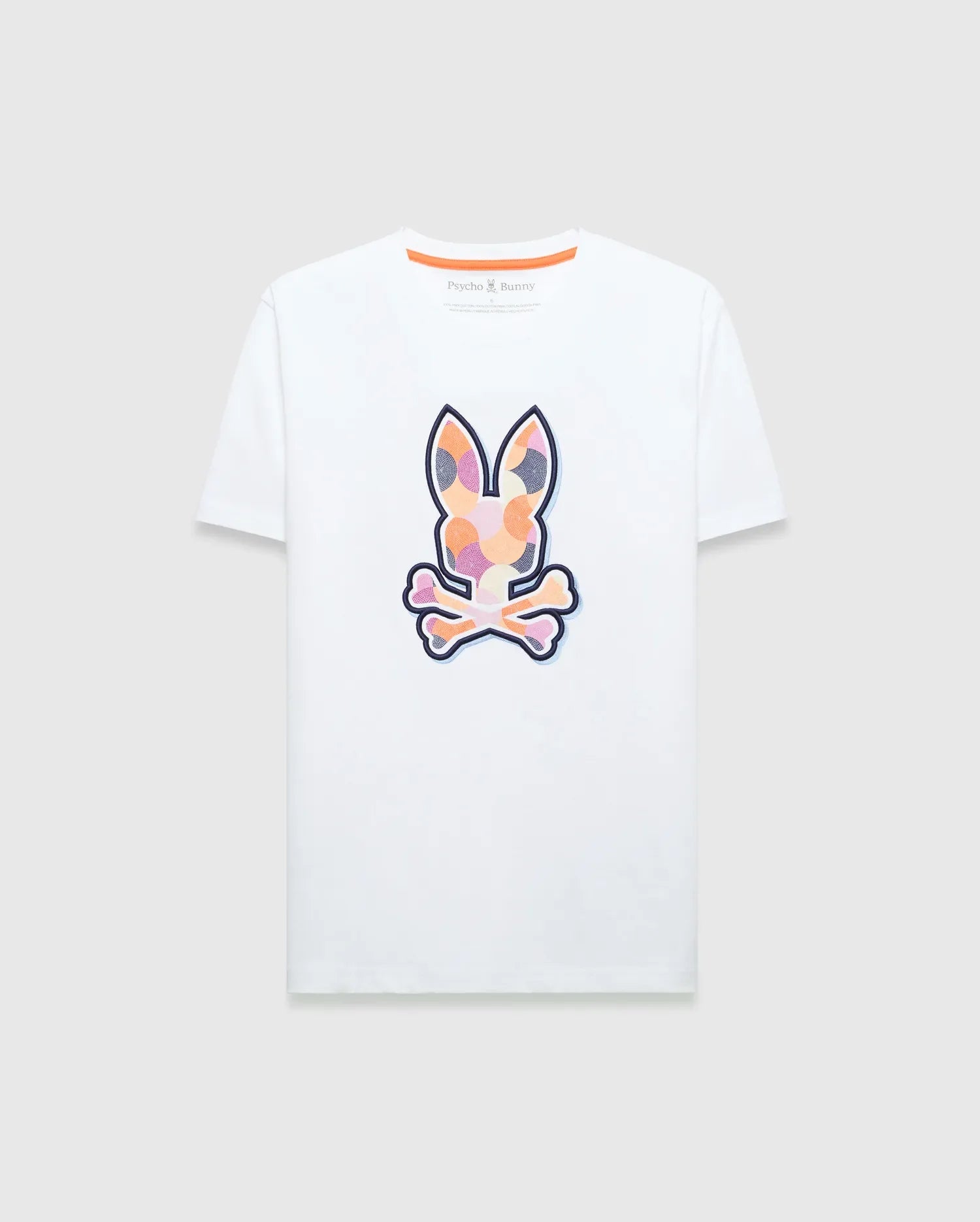 Men's Psycho Bunny Ethan Graphic Tee White