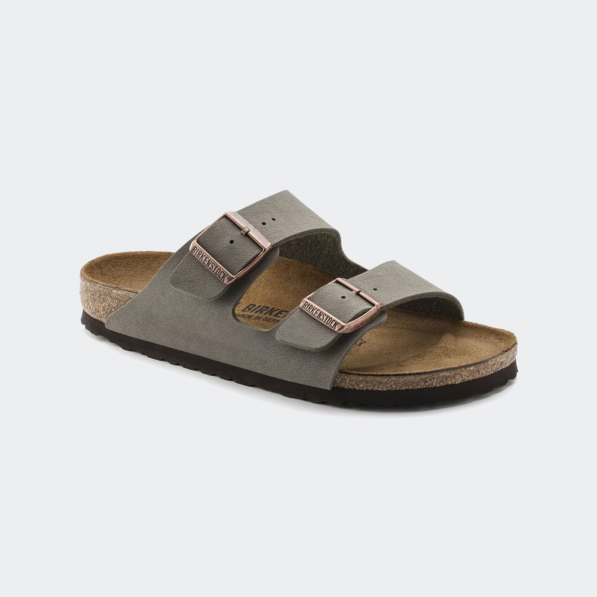 Men's BIRKENSTOCK Arizona Birkubuc Stone