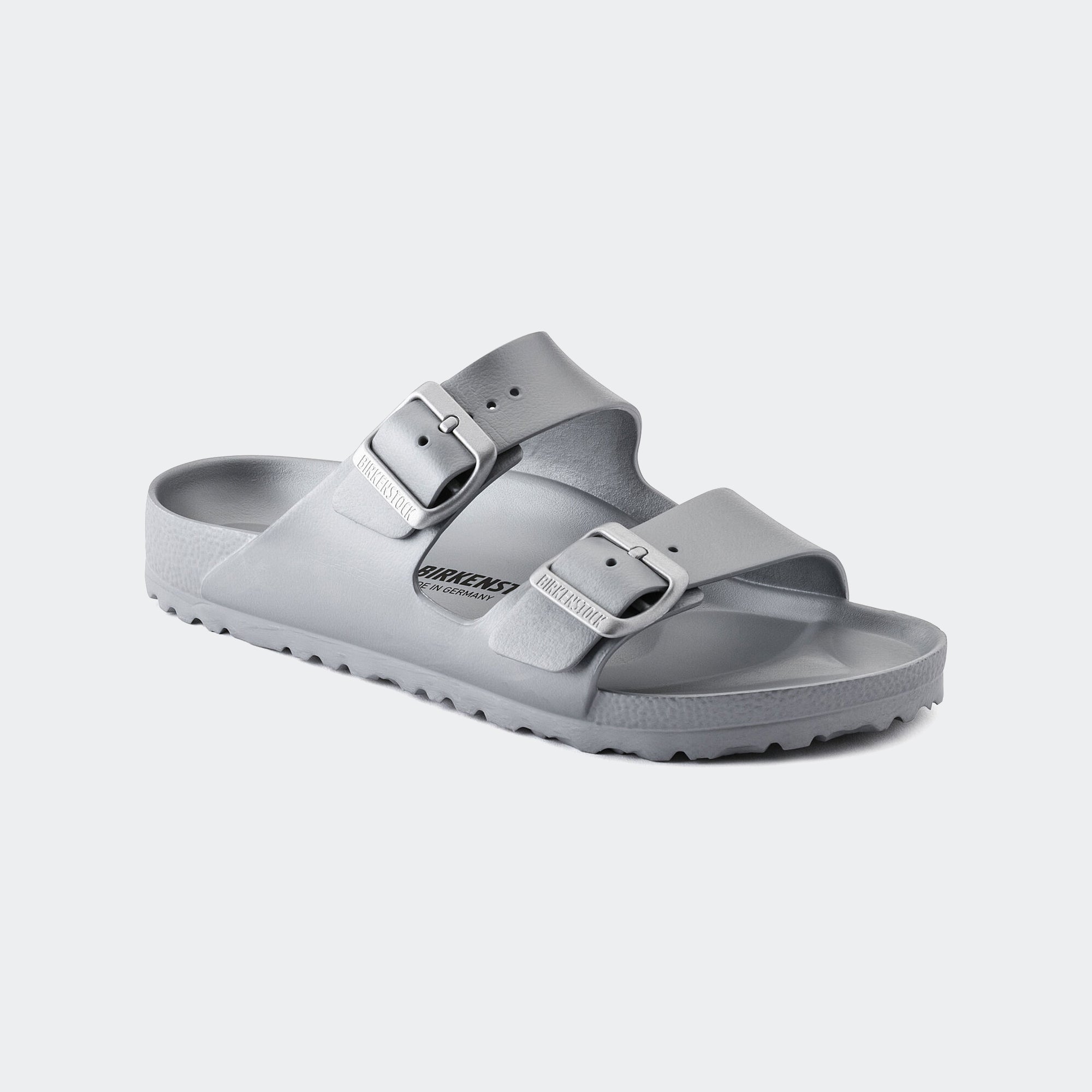Men's BIRKENSTOCK Arizona Essentials EVA Metallic Silver