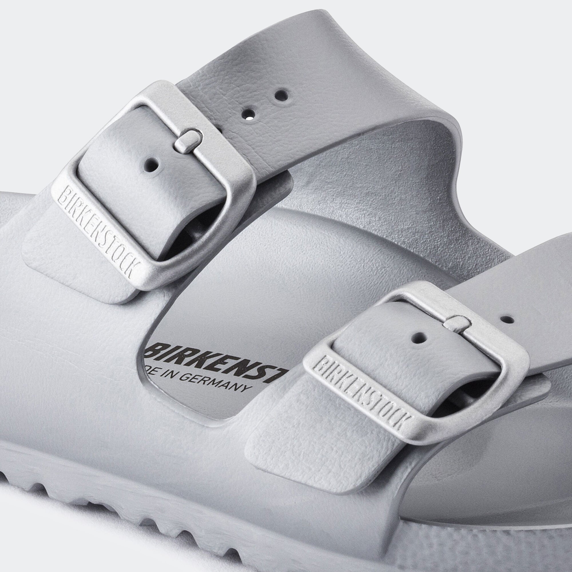 Men's BIRKENSTOCK Arizona Essentials EVA Metallic Silver