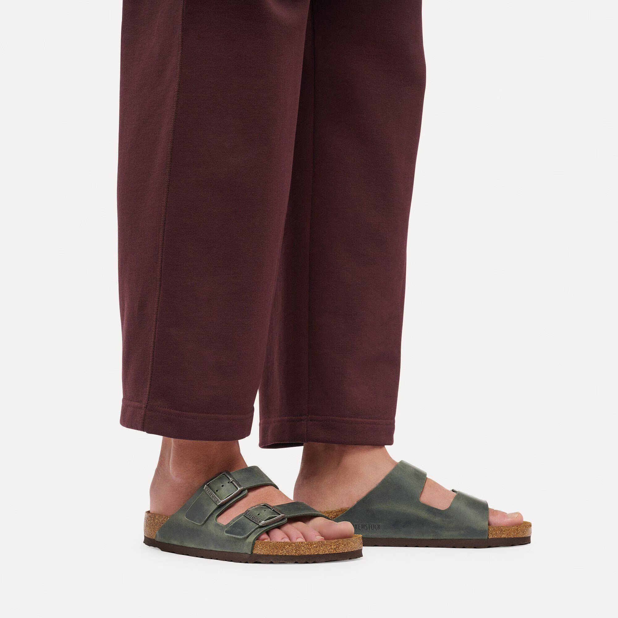 Men's BIRKENSTOCK Arizona Oiled Leather Thyme