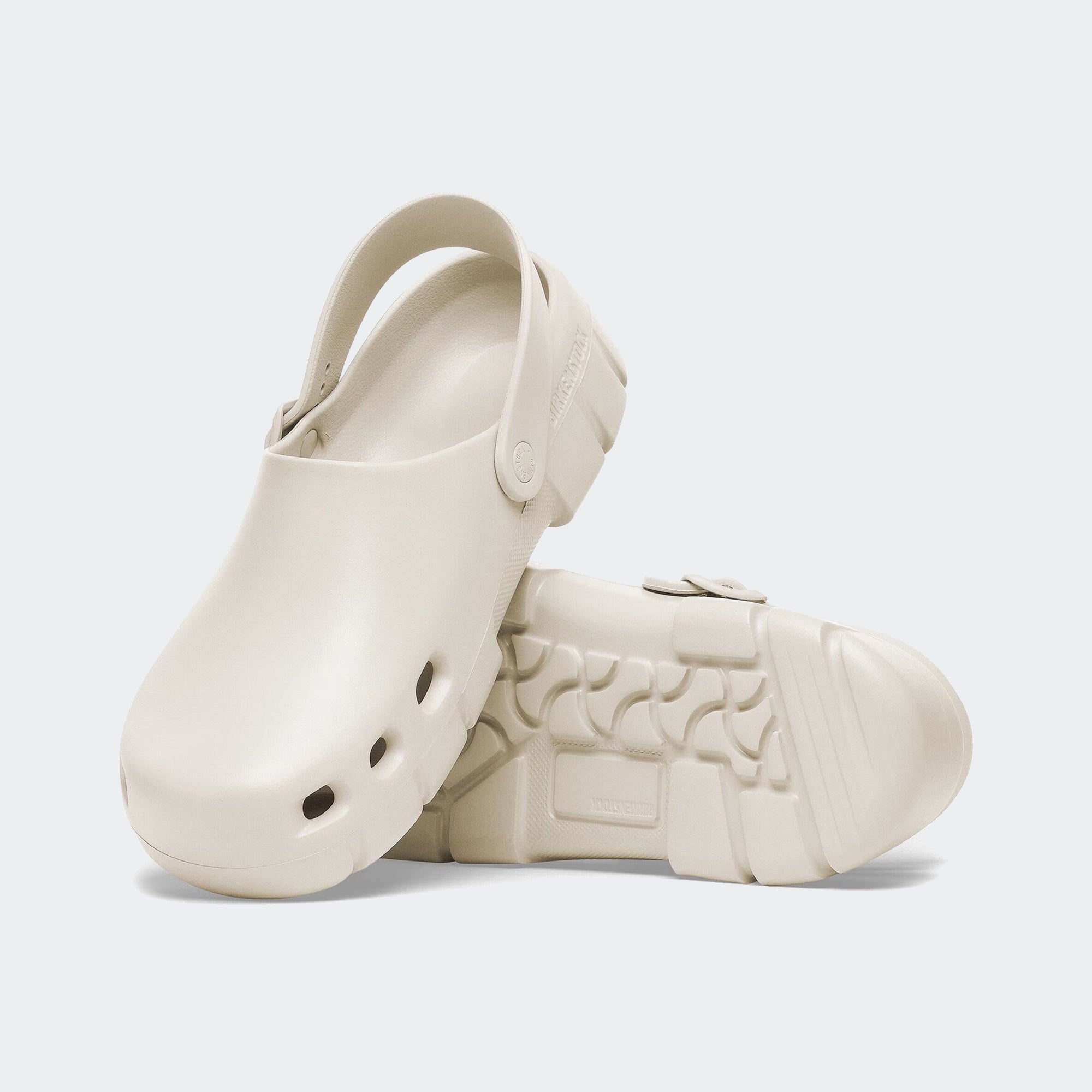 Men's BIRKENSTOCK Birki Flow Clogs Eggshell