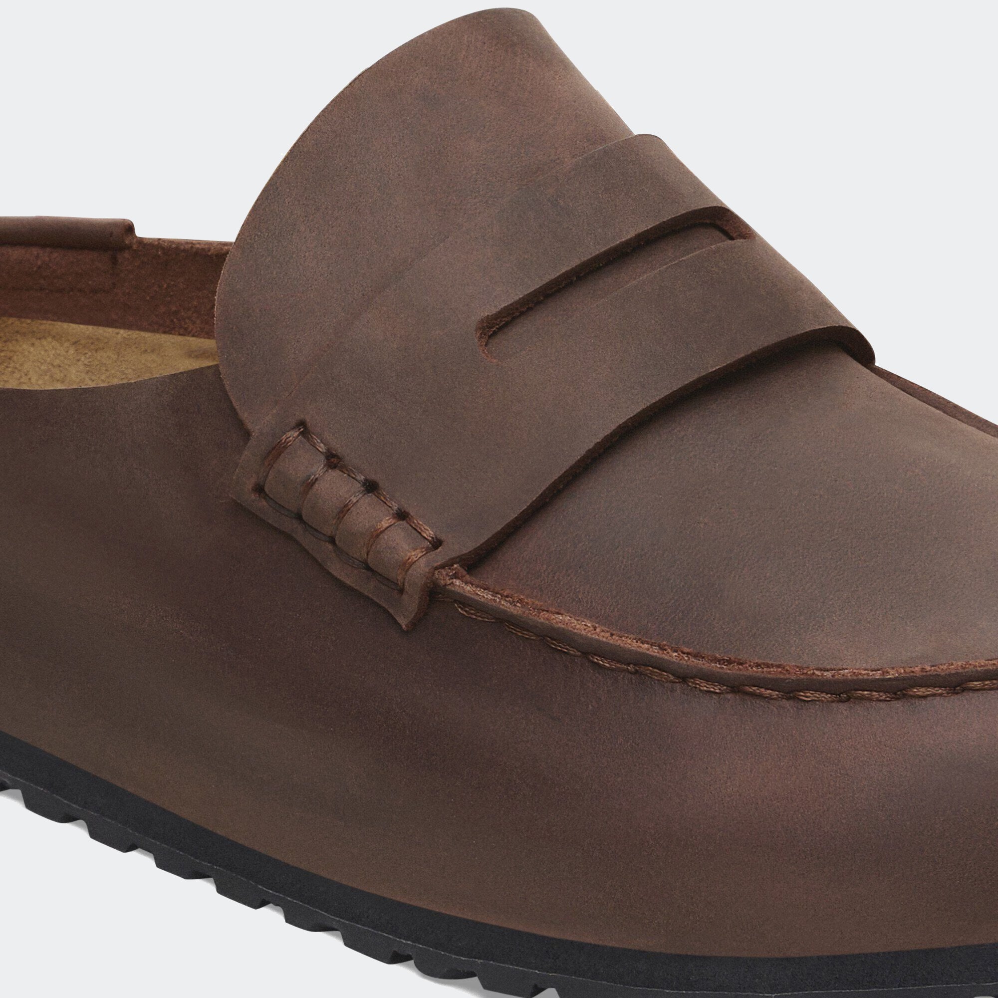 Men's BIRKENSTOCK Naples Wrapped Oiled Leather Clog Habana