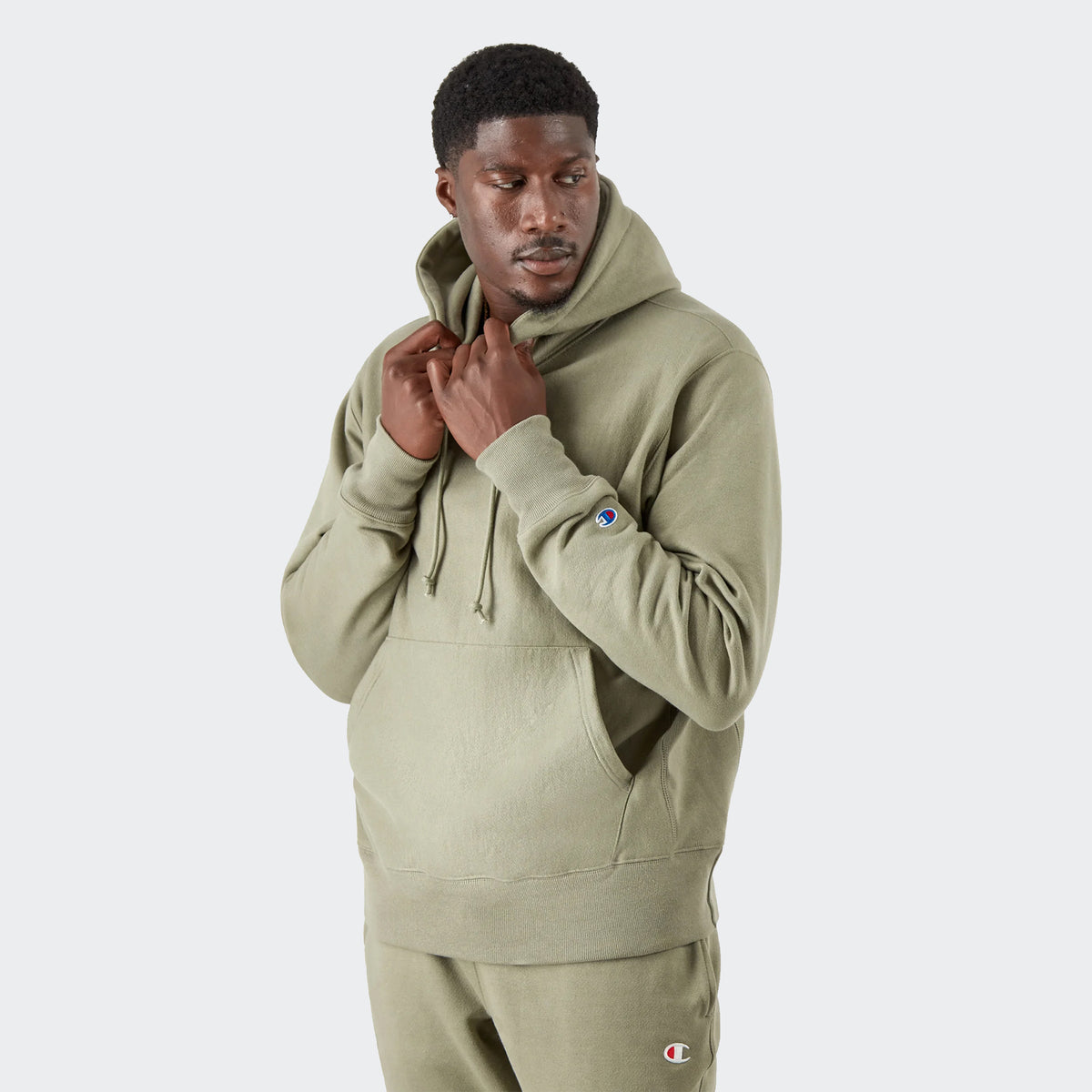 Champion Life Reverse Weave Hoodie Oakmoss Olive | Chicago City Sports
