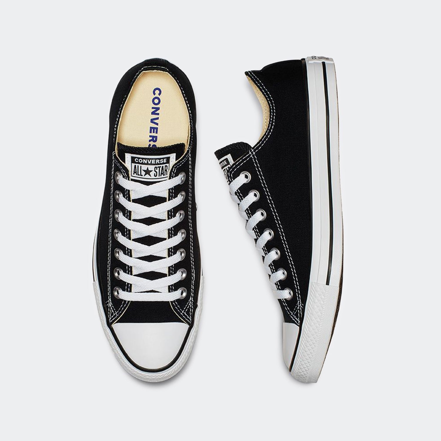 Unisex Converse Chuck Taylor All Star Low Top Shoes Black