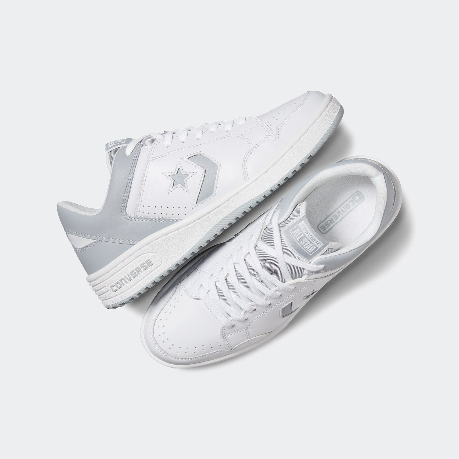 Unisex Converse Weapon Shoes White/Grey