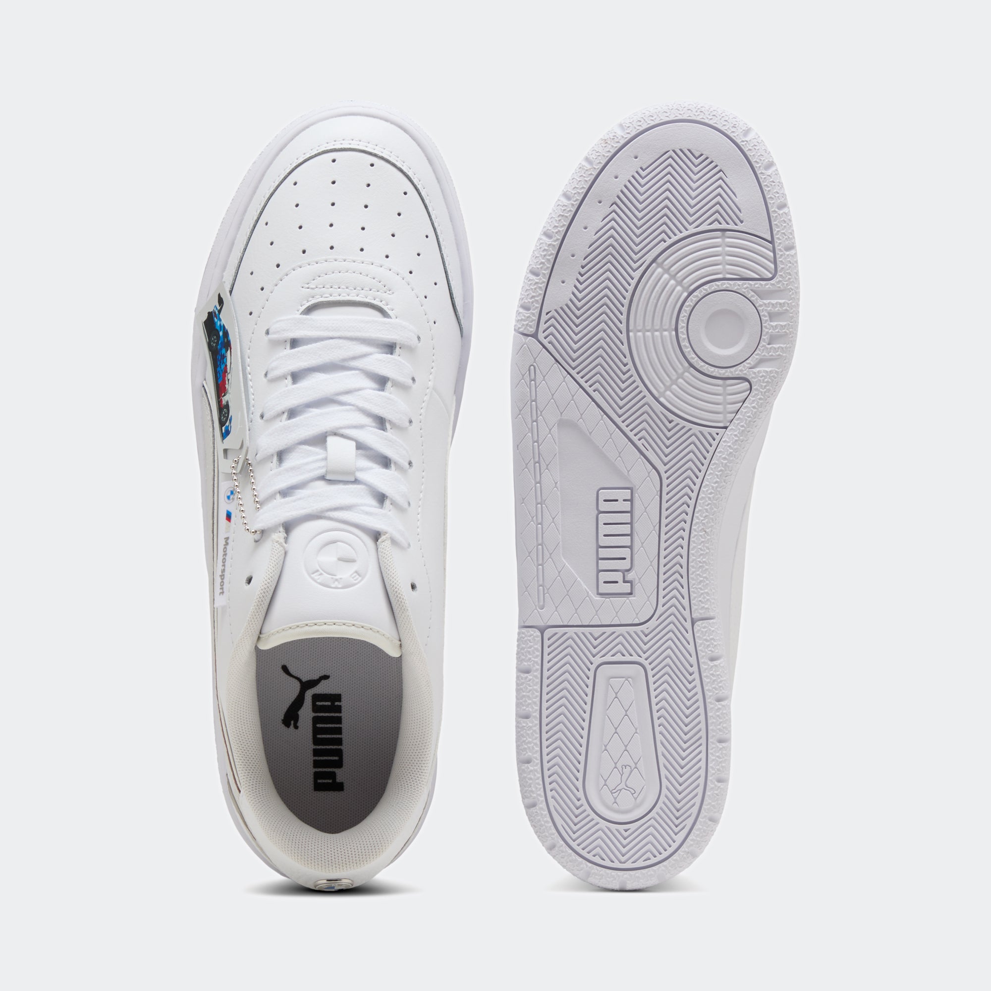 Men's PUMA BMW M Motorsport CA Match Shoes White