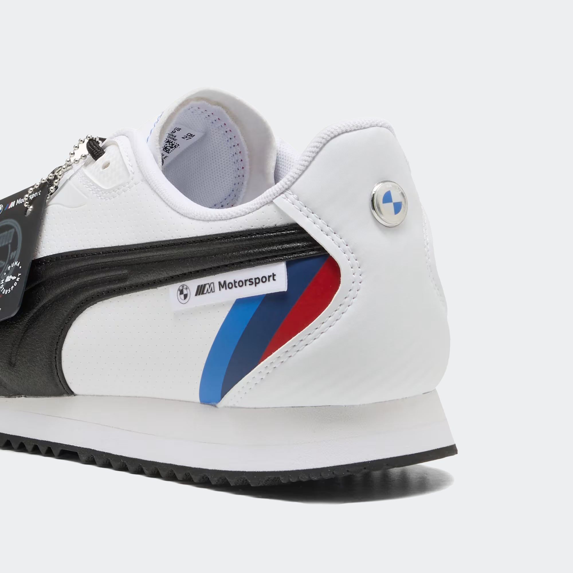 Men's PUMA BMW M Motorsport Roma Low Shoes White