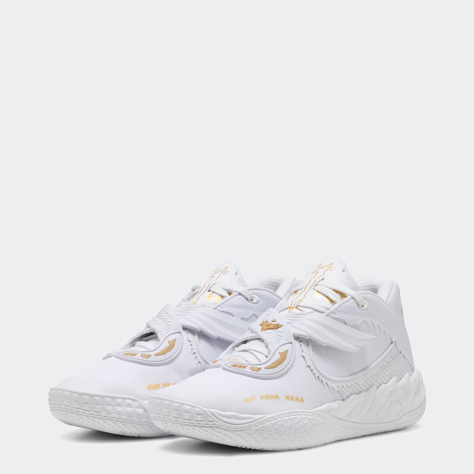 Men's PUMA Basketball MB.05 Mist Shoes White