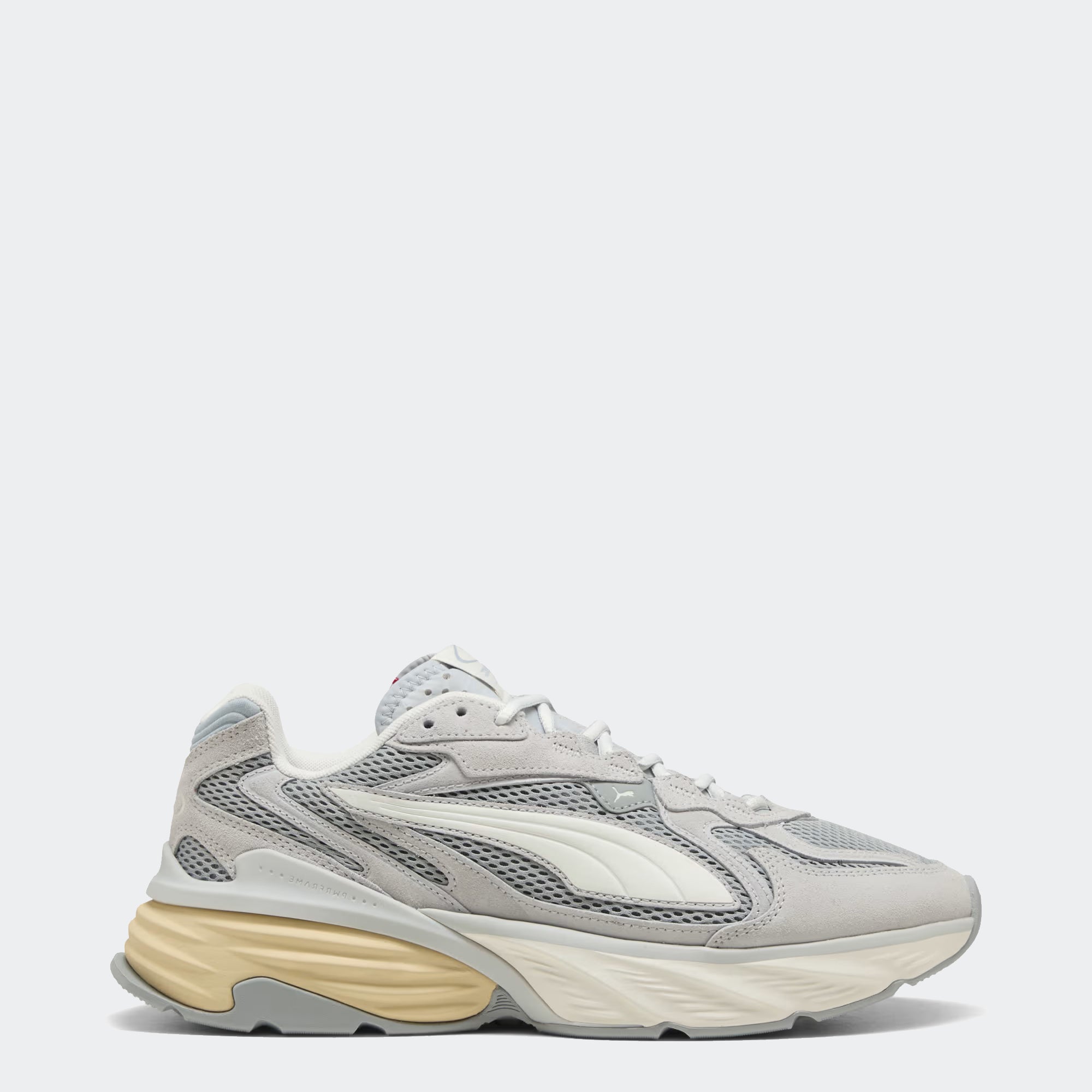 PUMA Fade Nitro LS Suede Shoes Cool Light Gray