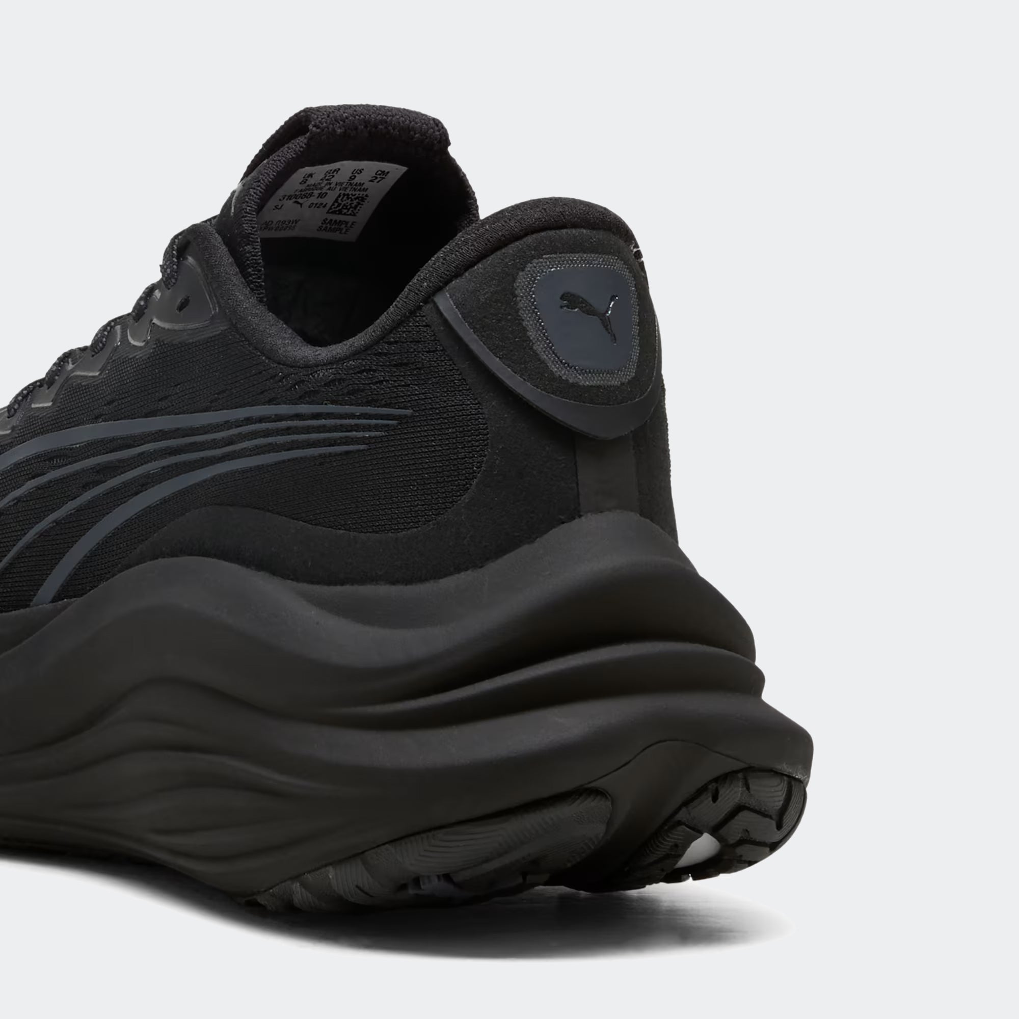 Men's PUMA MagMax NITRO Road Running Shoes Black / Galactic Gray