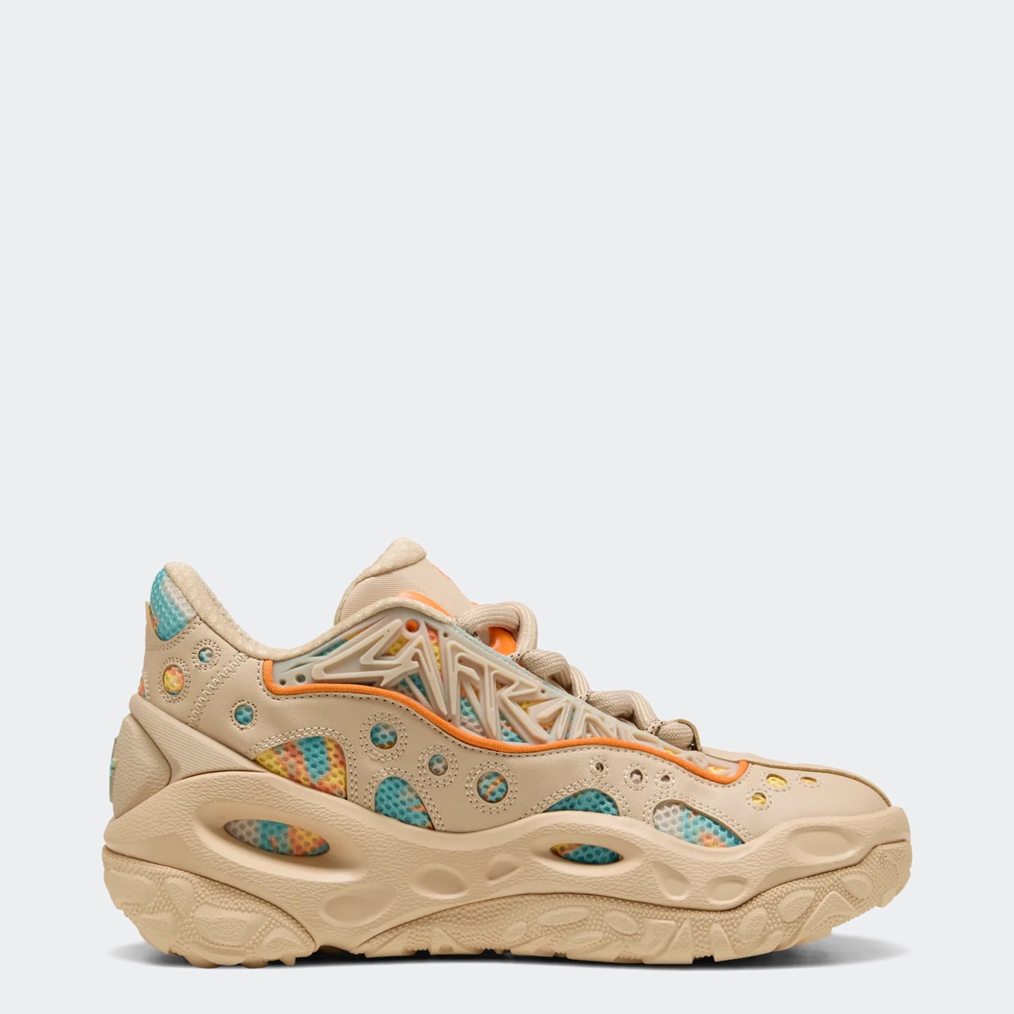 Men's PUMA X LaMelo Ball LaFrancé RNR Light Sand / Orange Glo / Aquatic