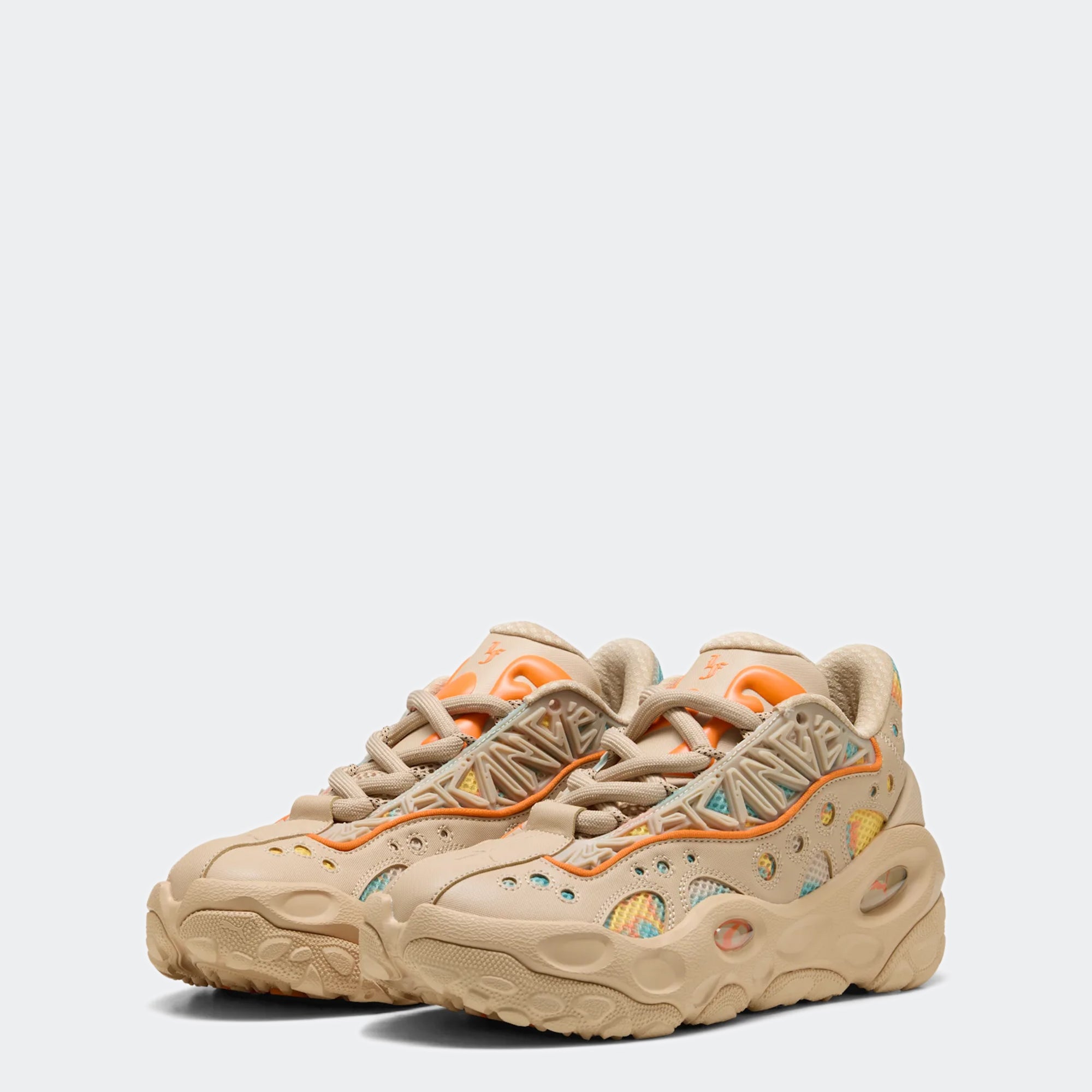Men's PUMA X LaMelo Ball LaFrancé RNR Light Sand / Orange Glo / Aquatic