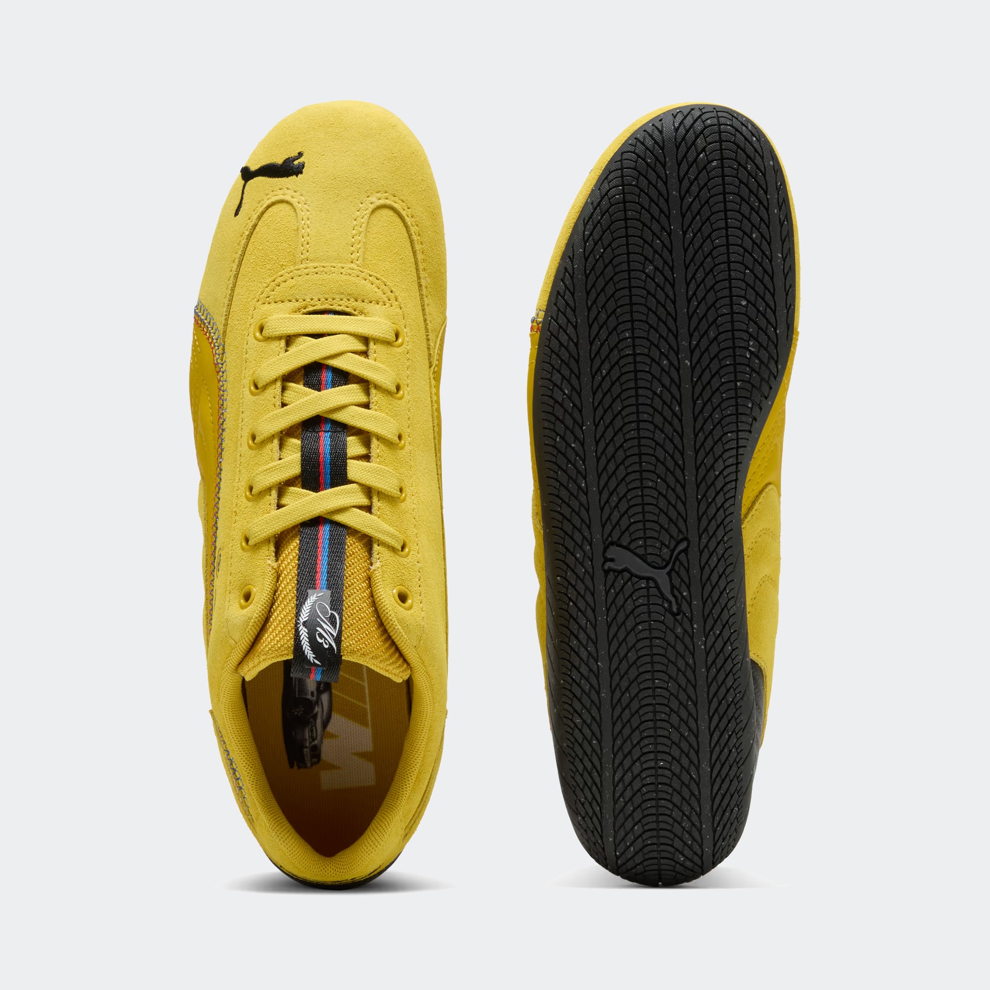 Men's PUMA x BMW M Speedcat 40Y M3 Shoes Dazzling Yellow