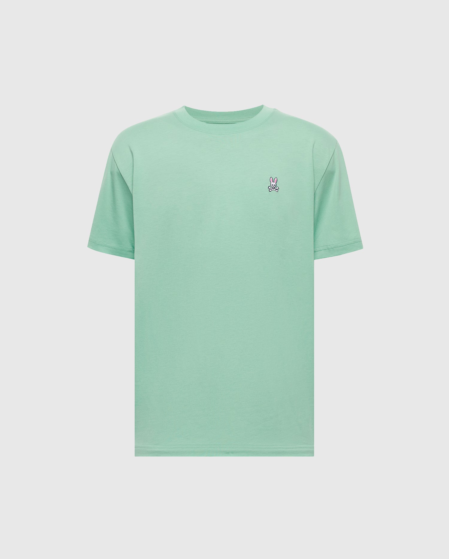 Men's Psycho Bunny Classic Crew Neck Tee Light Grass Green