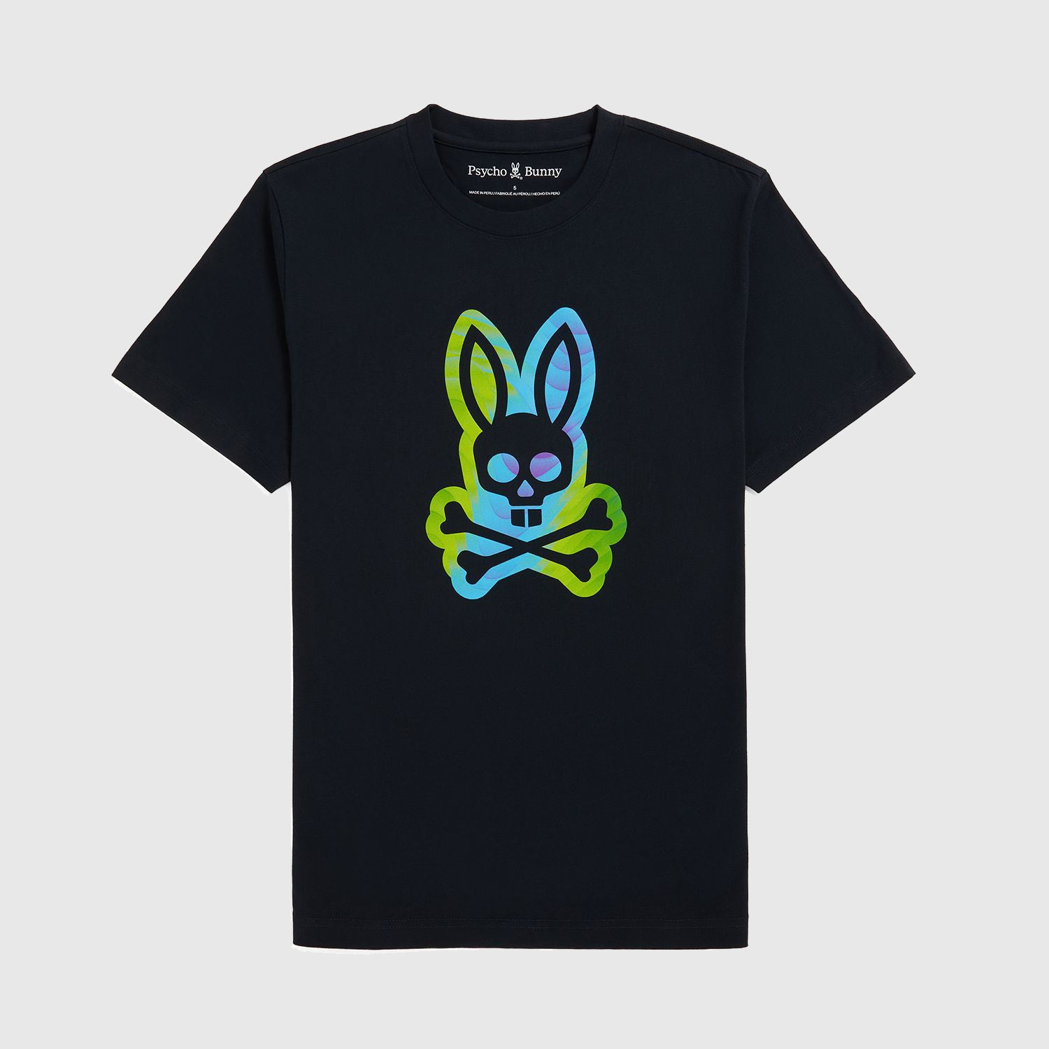 Men's Psycho Bunny Montgomery Graphic Tee Navy