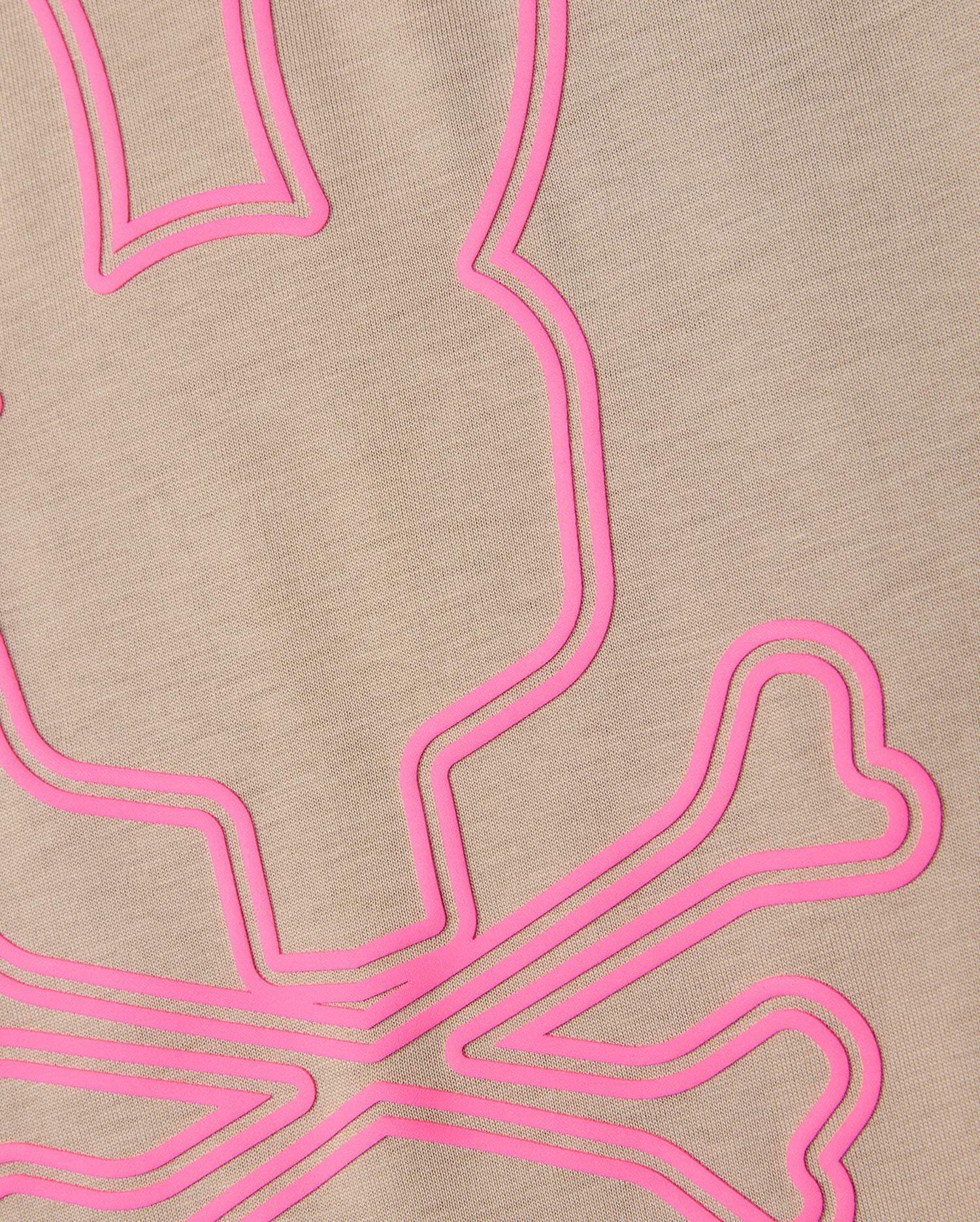 Men's Psycho Bunny Richardson Graphic Tee Stone