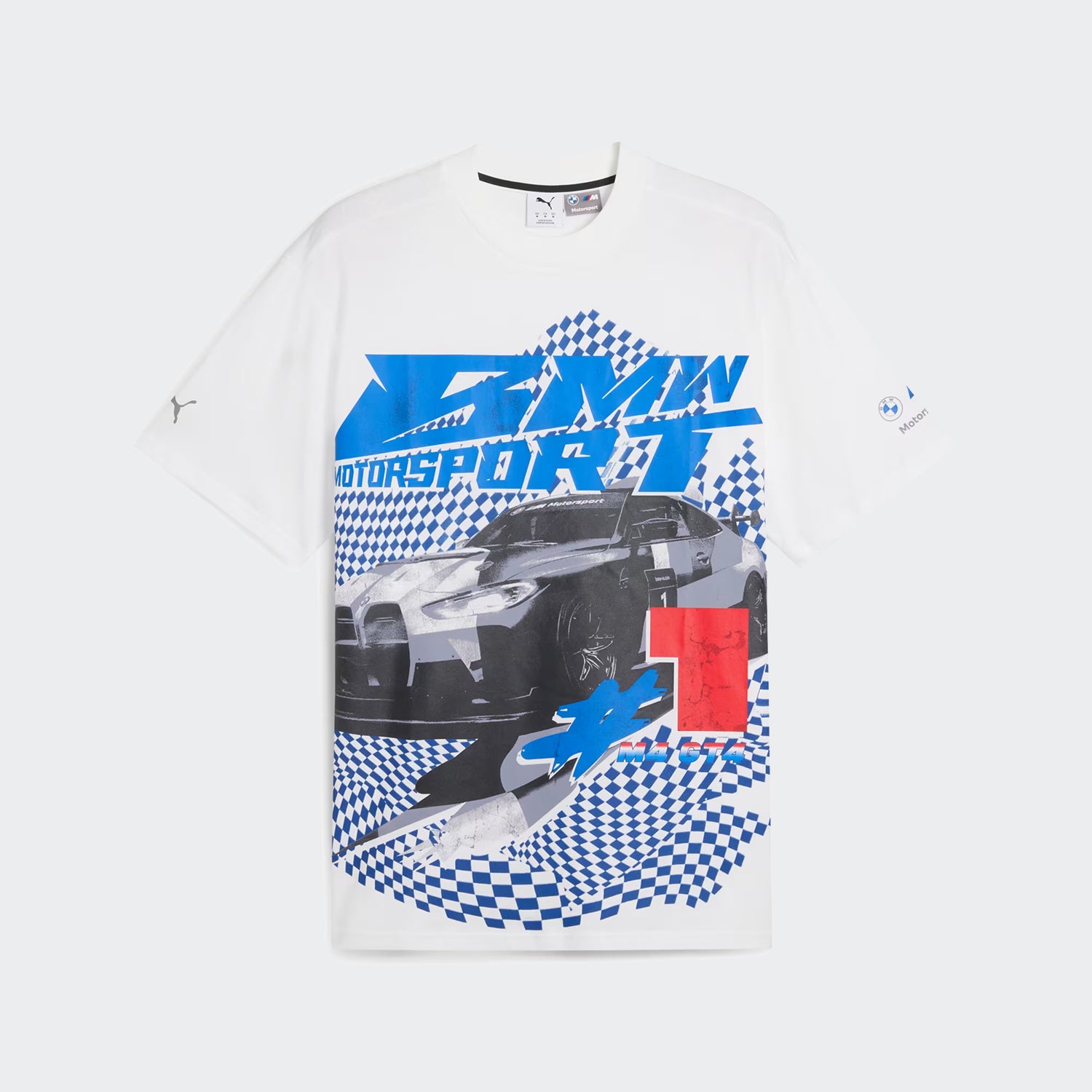 Men's PUMA BMW M Motorsport Big Graphic Tee White