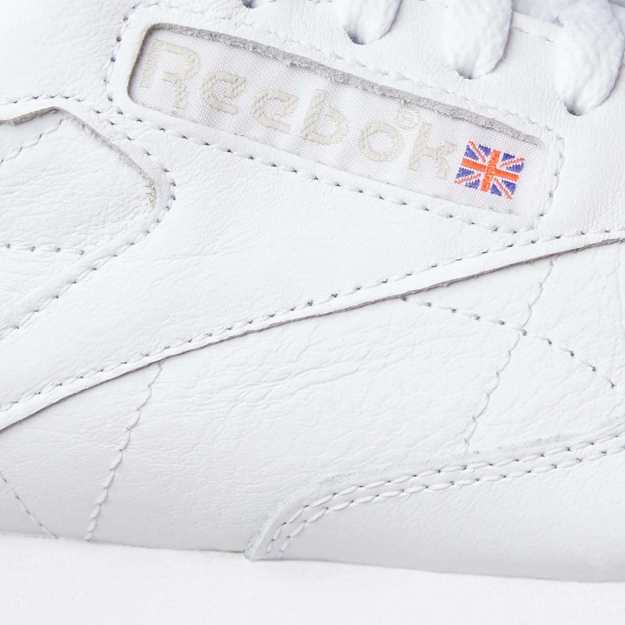 Men's Reebok Classic Leather Shoes White / Pure Grey 3