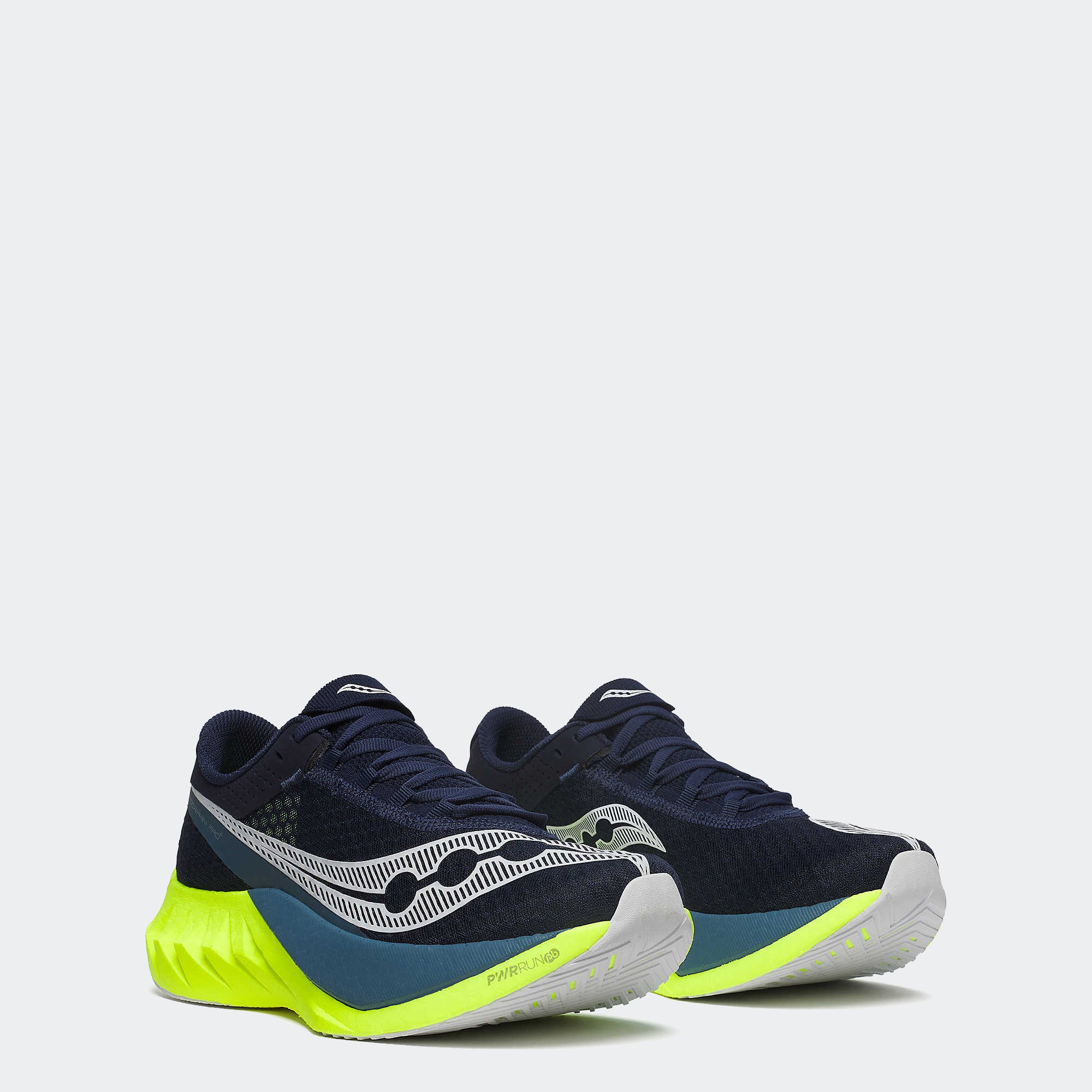 Men's Saucony Endorphin Pro 4 Solar Shoes Navy / Citron