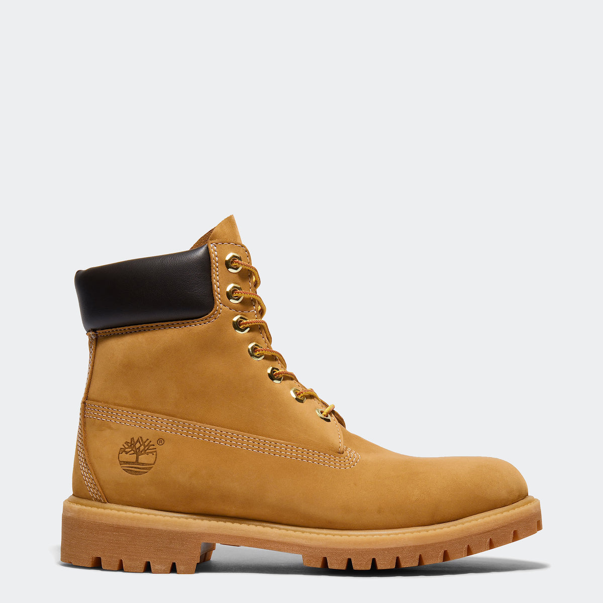 Timberland Wheat Mens Premium Waterproof Boot Sz 12 Brown 6 Inch Padded Lace Up Men main image 4